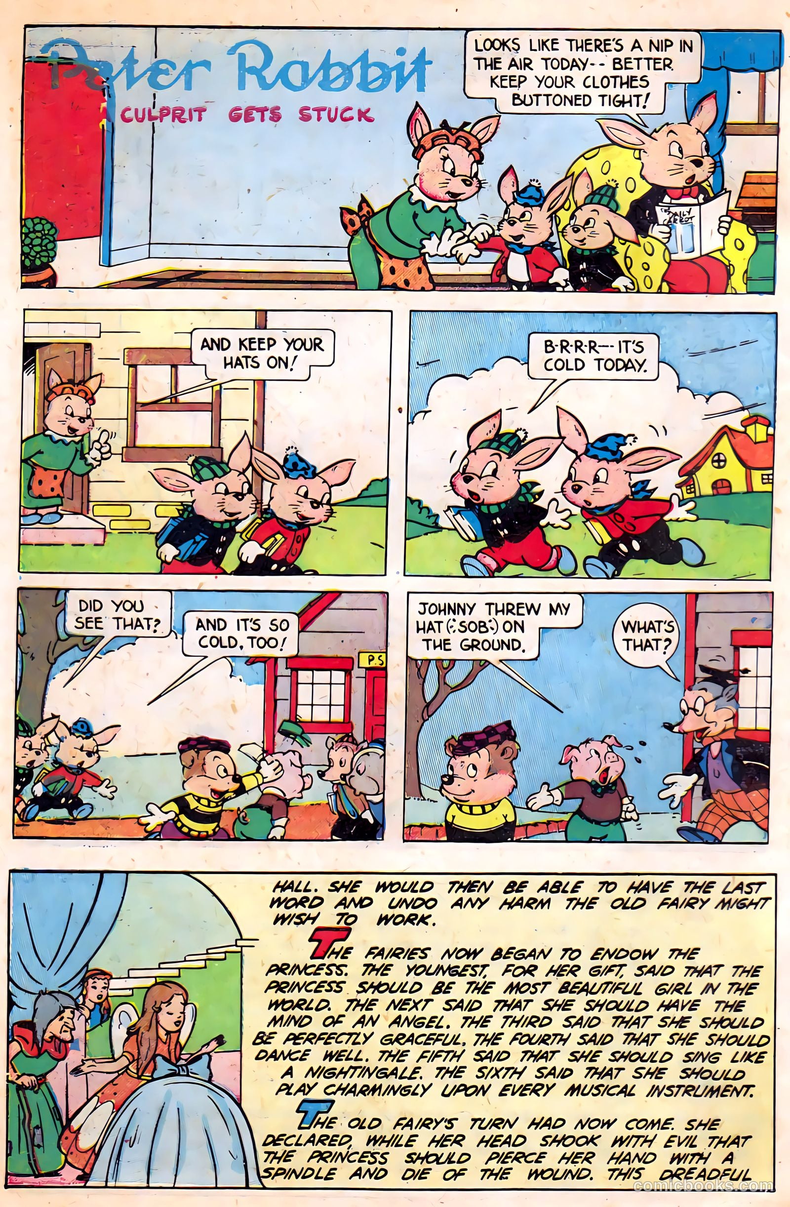 Peter Rabbit #7 (1950) — page 6 of 36