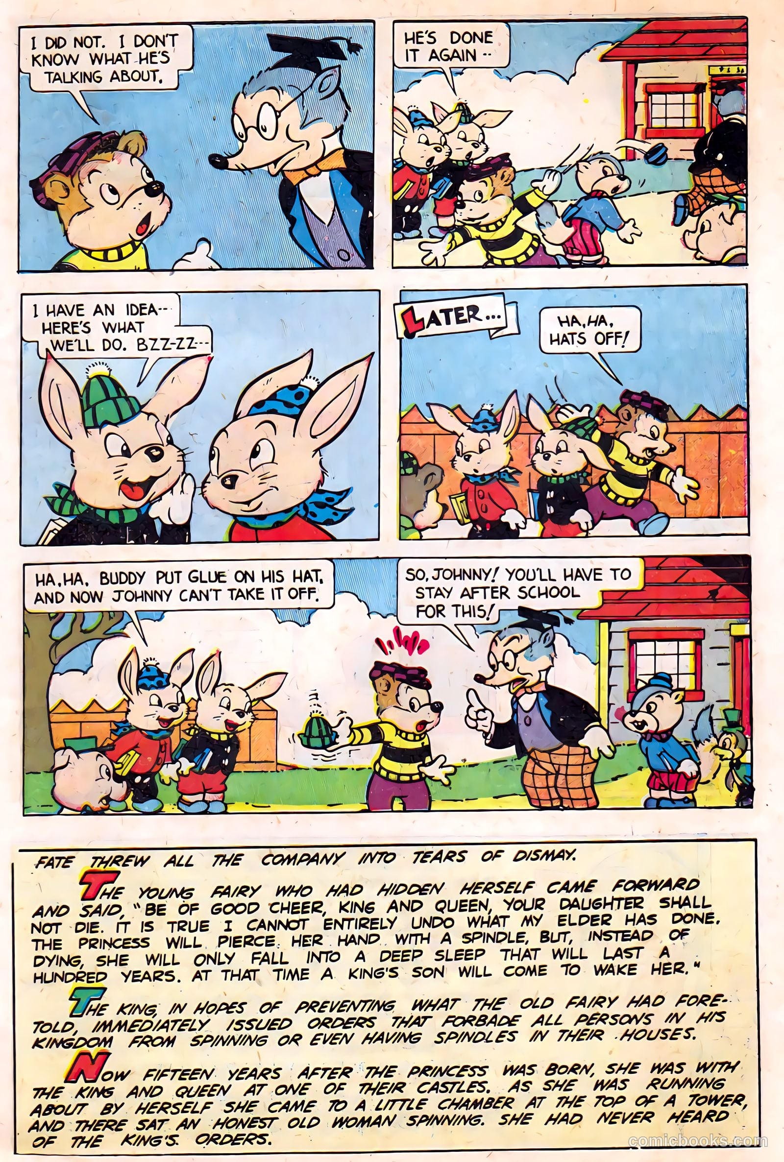 Peter Rabbit #7 (1950) — page 7 of 36