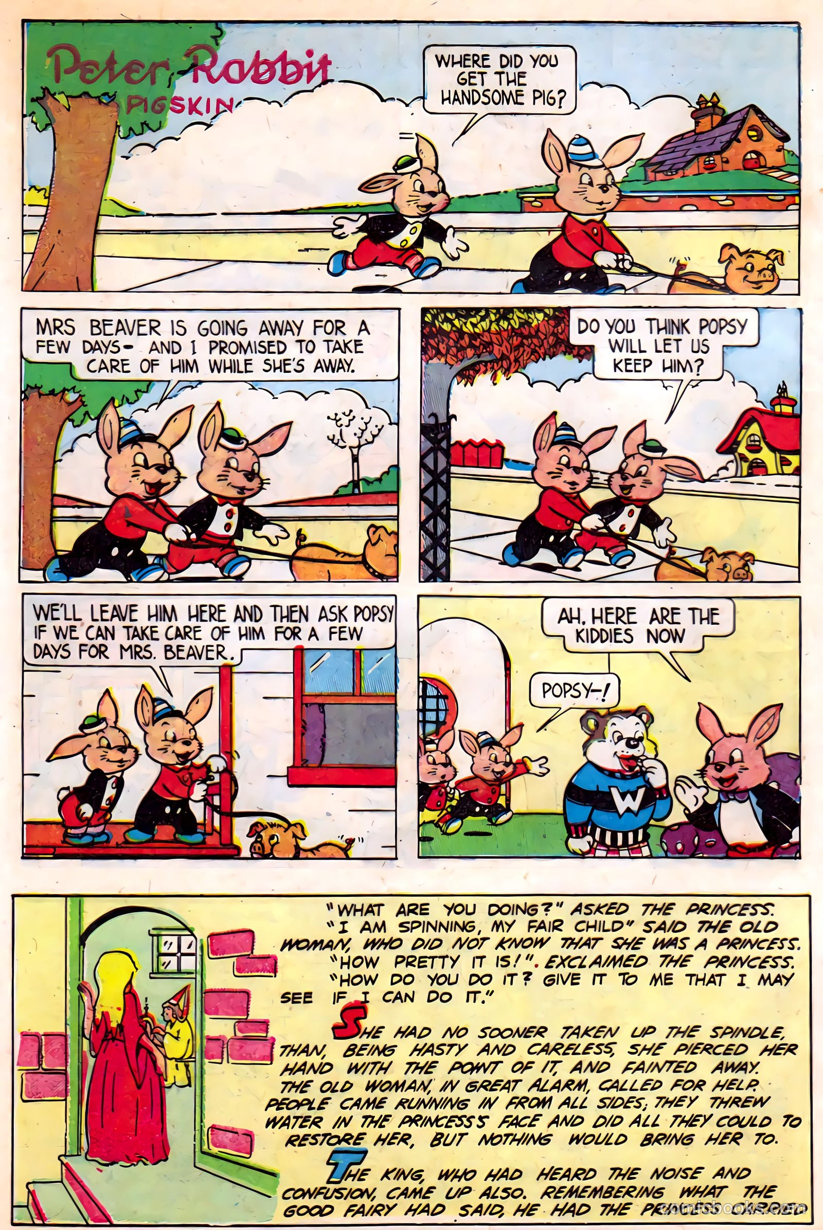 Peter Rabbit #7 (1950) — page 8 of 36