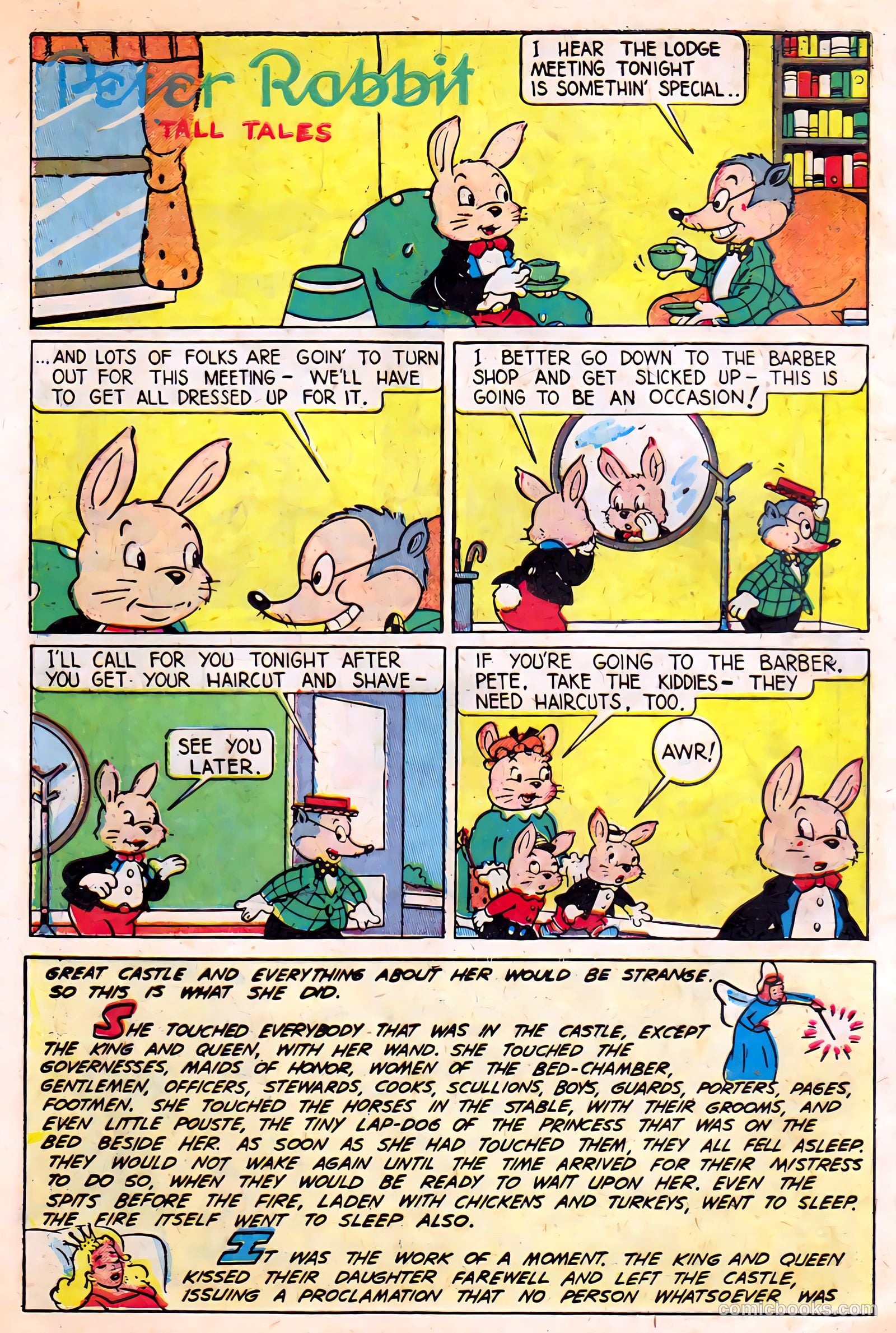 Peter Rabbit #7 (1950) — page 10 of 36