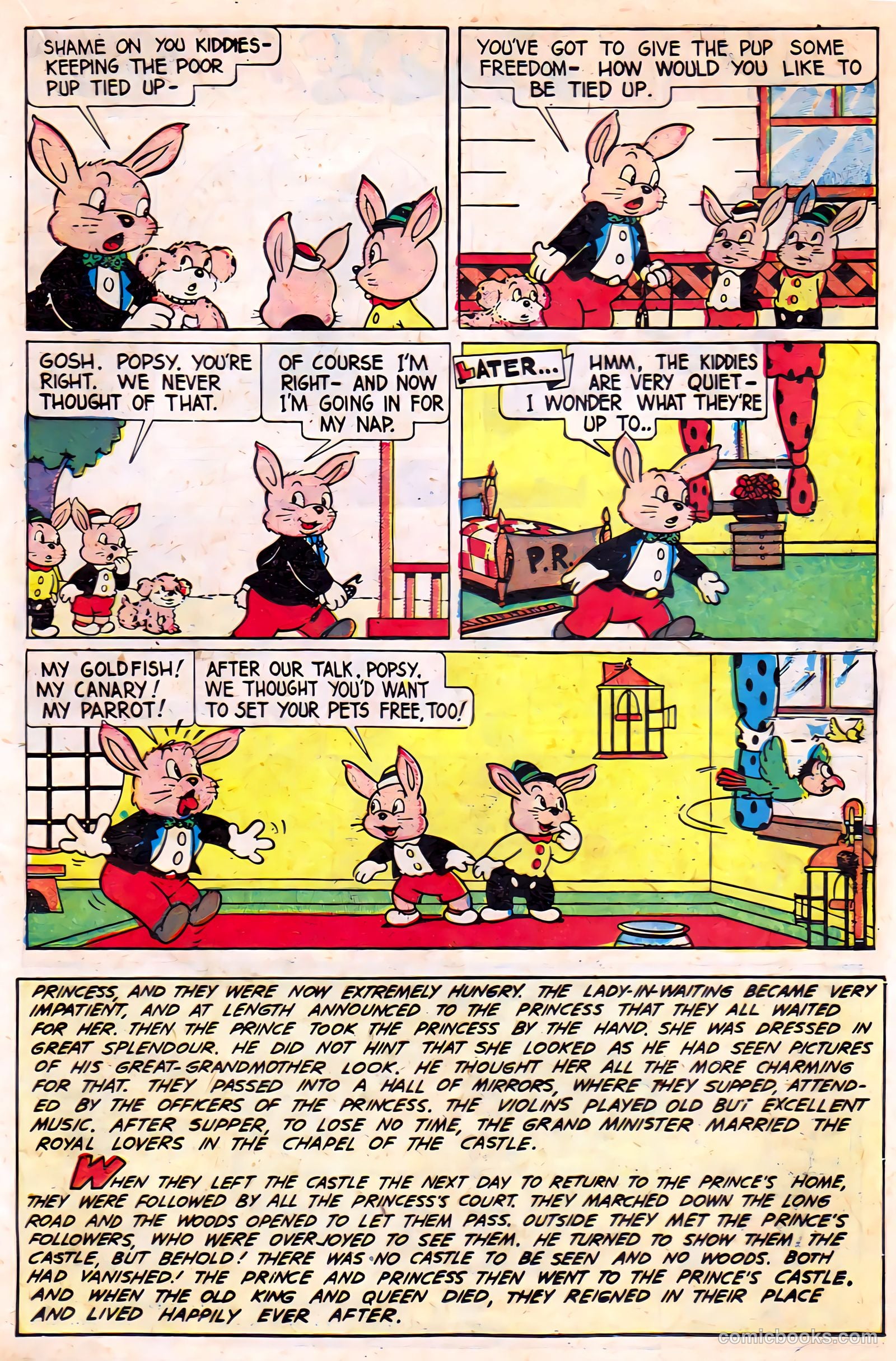 Peter Rabbit #7 (1950) — page 15 of 36