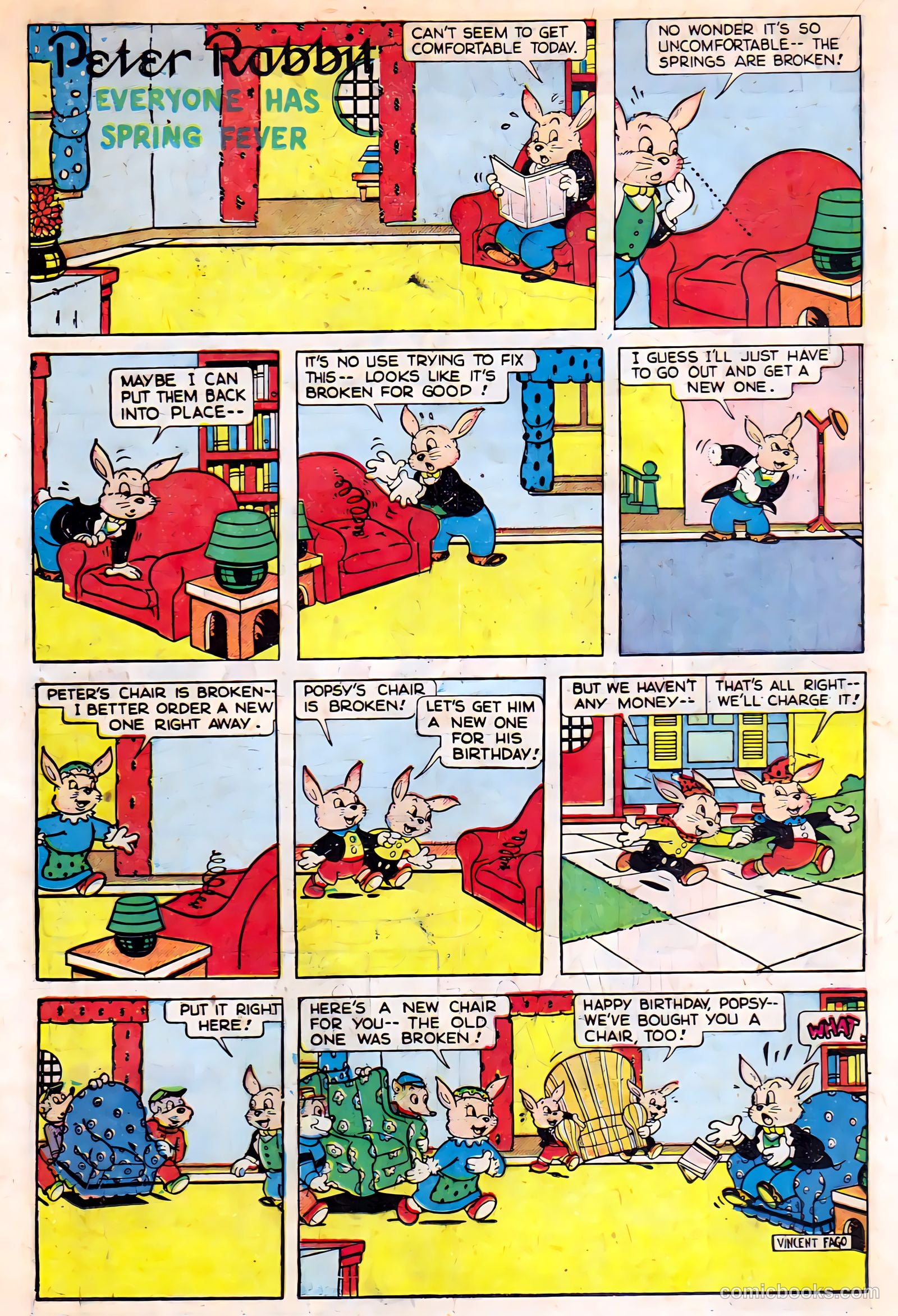 Peter Rabbit #7 (1950) — page 18 of 36