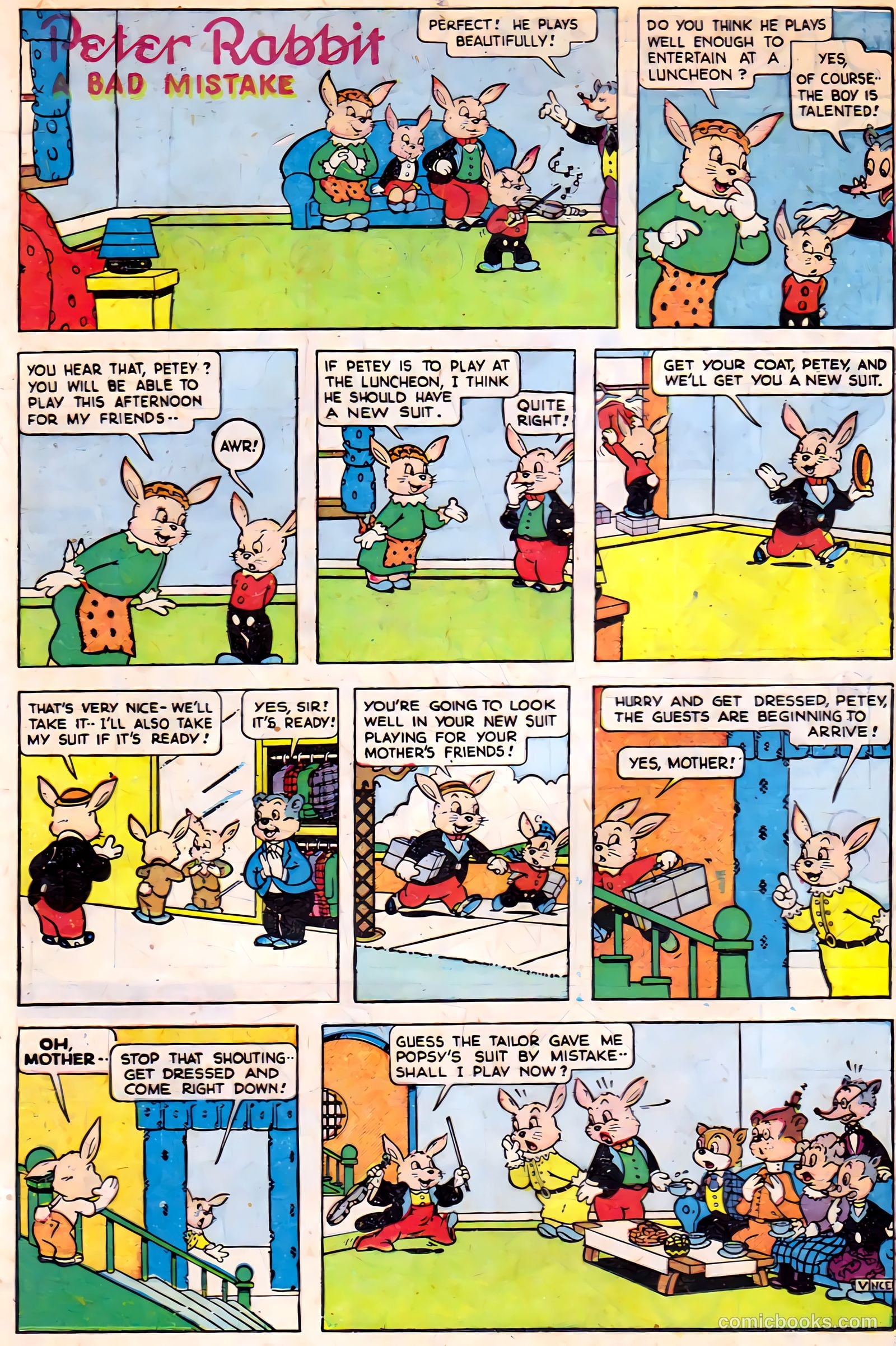 Peter Rabbit #7 (1950) — page 19 of 36