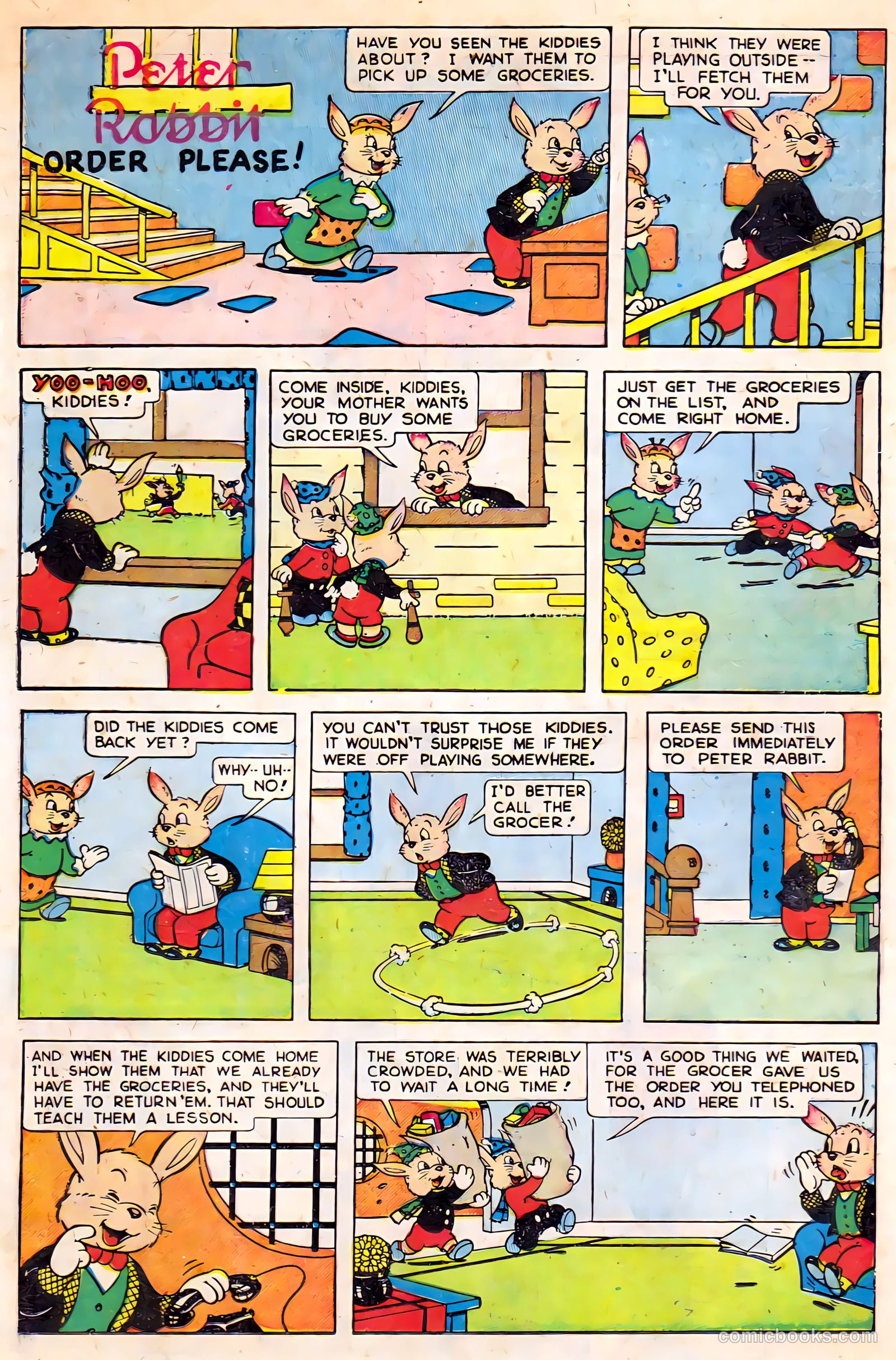 Peter Rabbit #7 (1950) — page 26 of 36