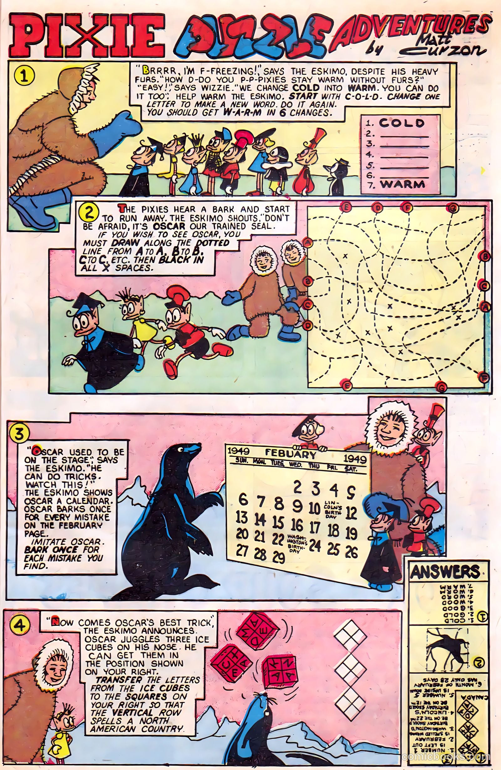 Peter Rabbit #7 (1950) — page 29 of 36