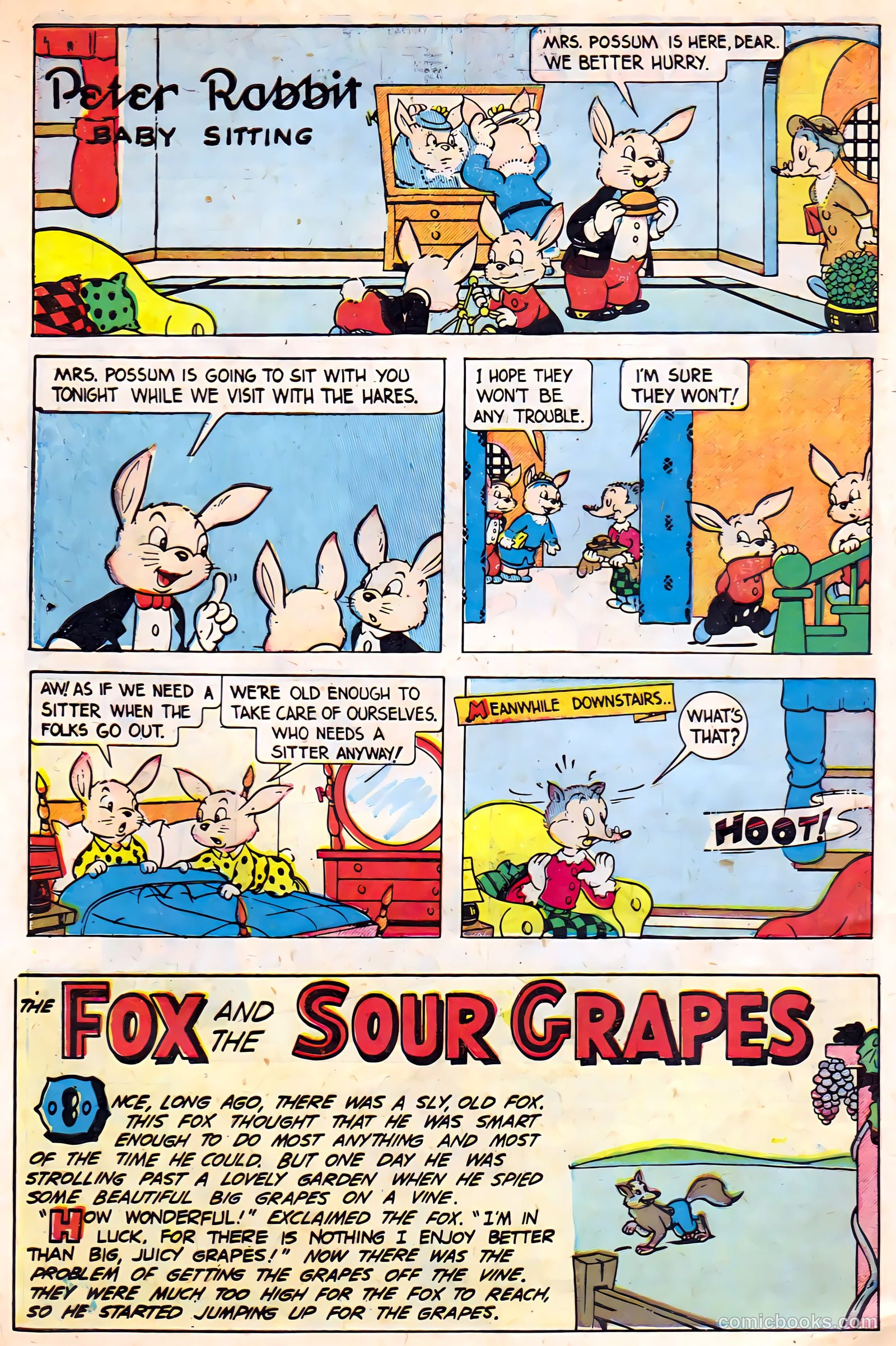 Peter Rabbit #7 (1950) — page 30 of 36