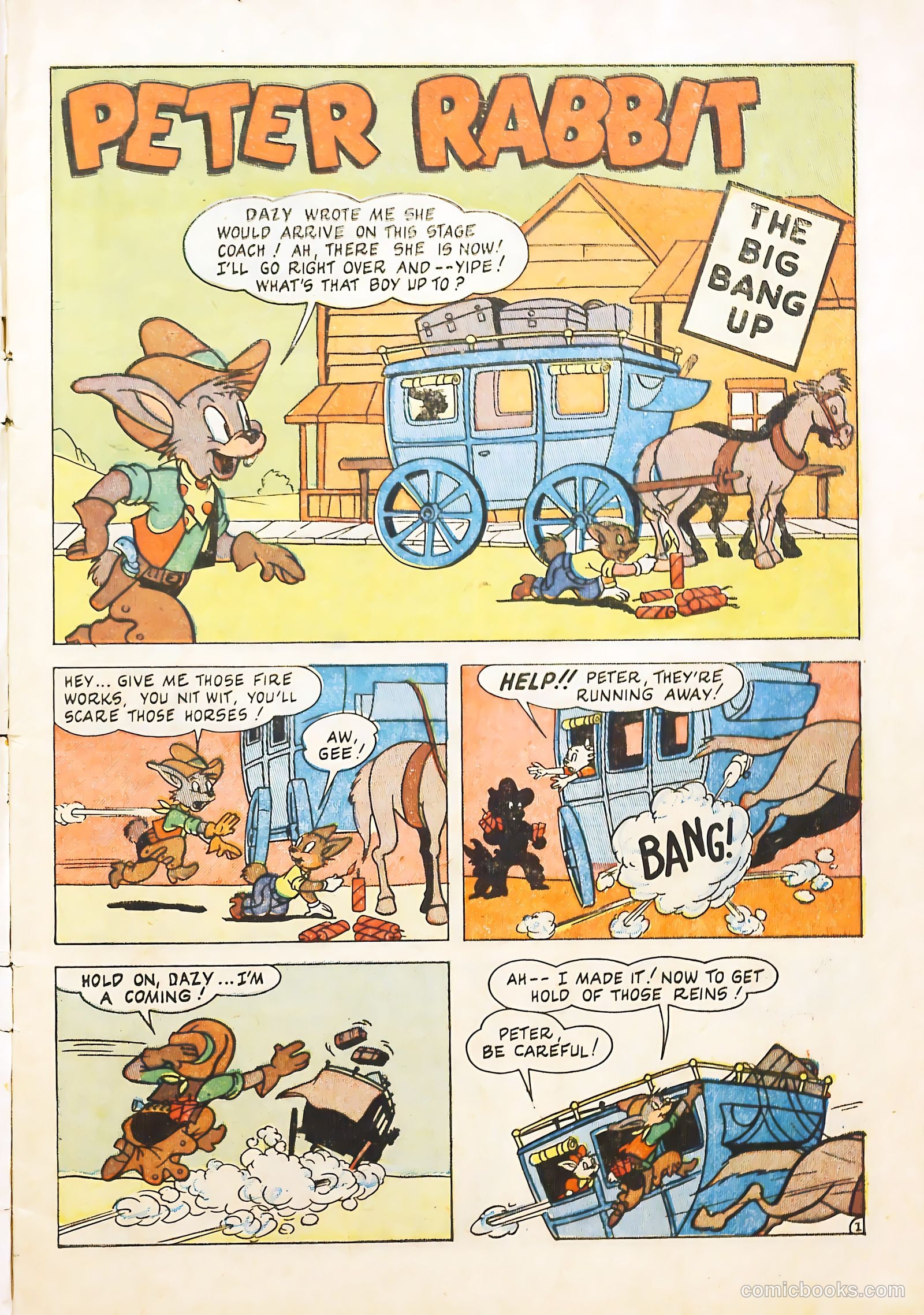 Peter Rabbit #8 (1950) — page 3 of 36