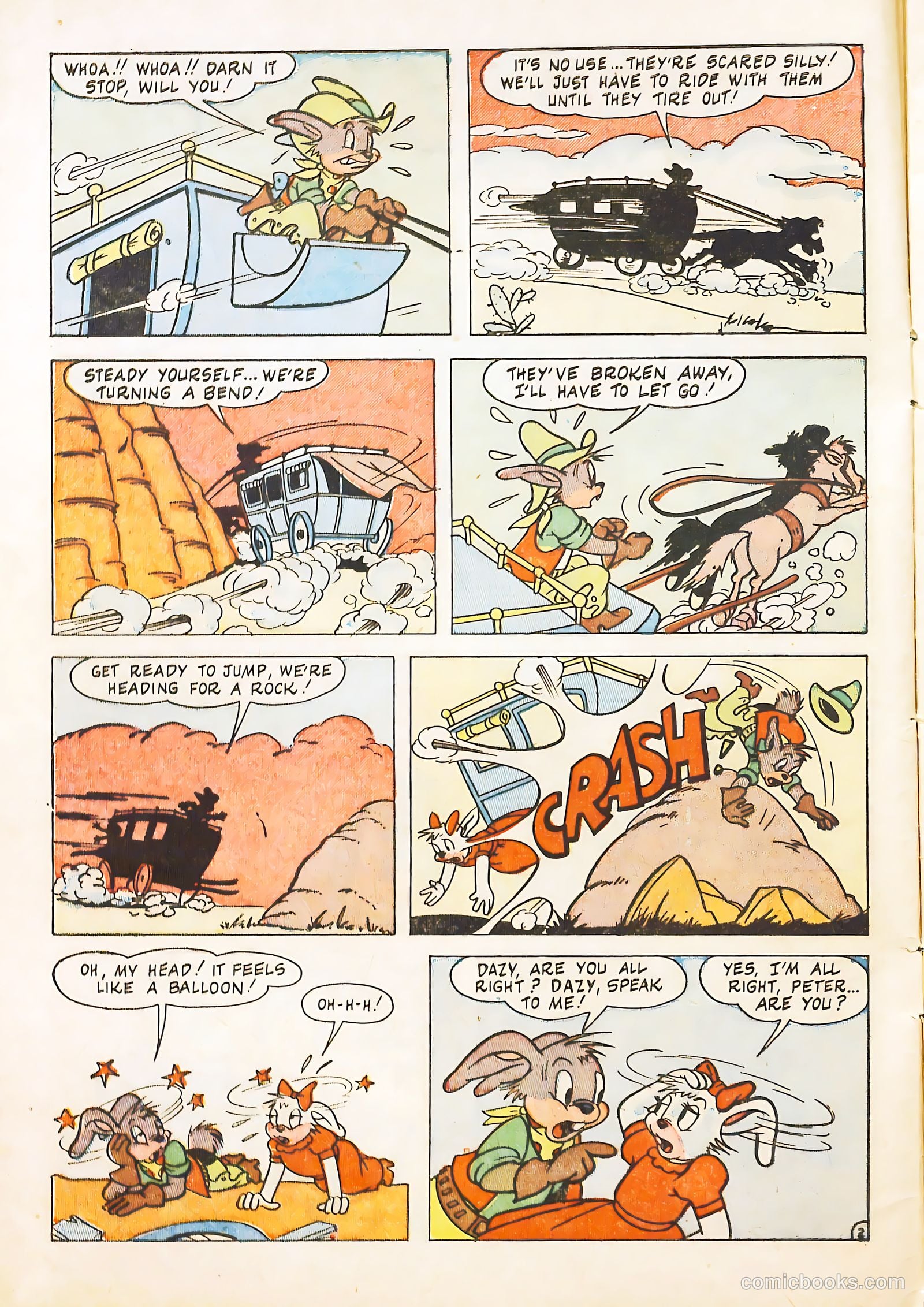 Peter Rabbit #8 (1950) — page 4 of 36