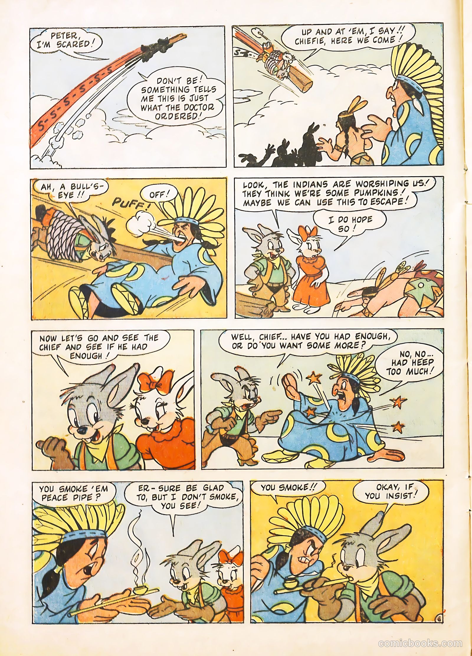 Peter Rabbit #8 (1950) — page 8 of 36