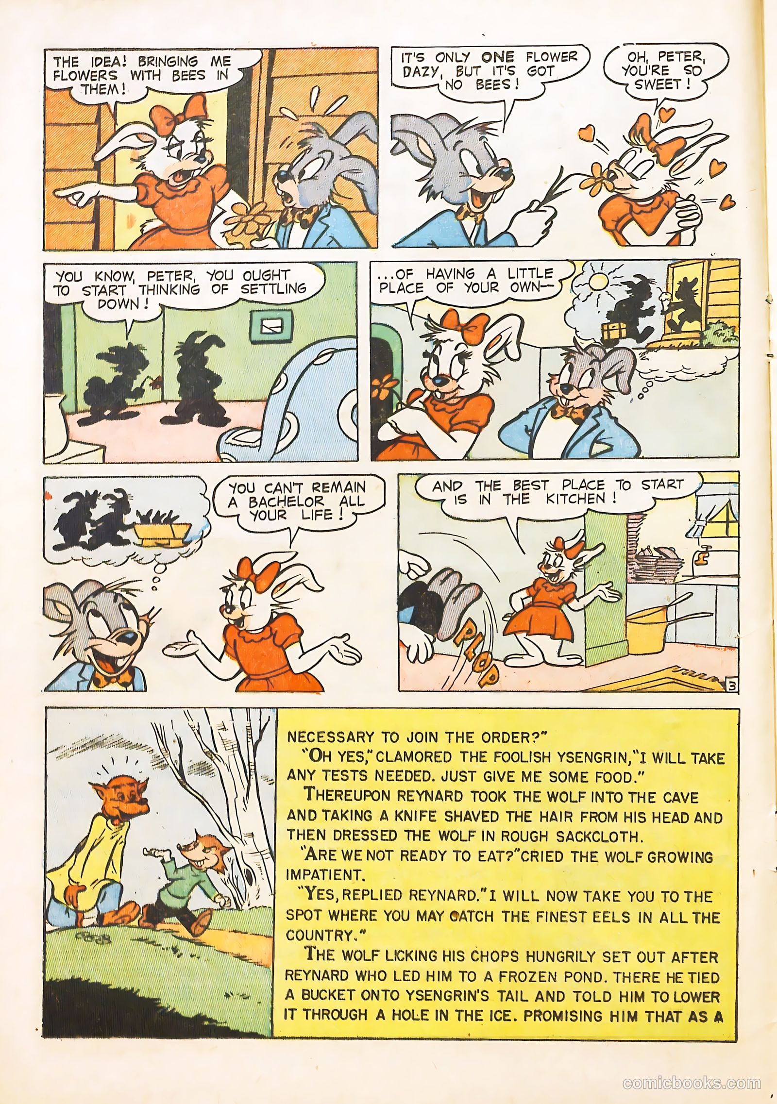 Peter Rabbit #8 (1950) — page 12 of 36