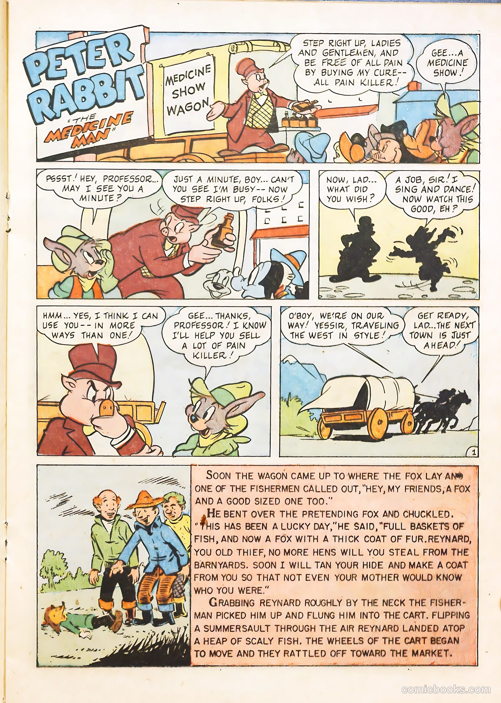 Peter Rabbit #8 (1950) — page 17 of 36