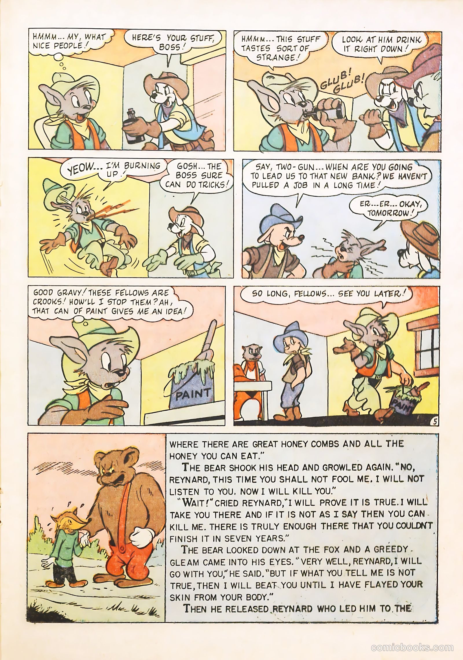 Peter Rabbit #8 (1950) — page 21 of 36