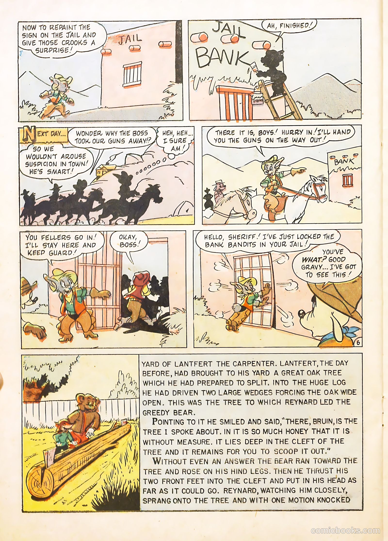Peter Rabbit #8 (1950) — page 22 of 36