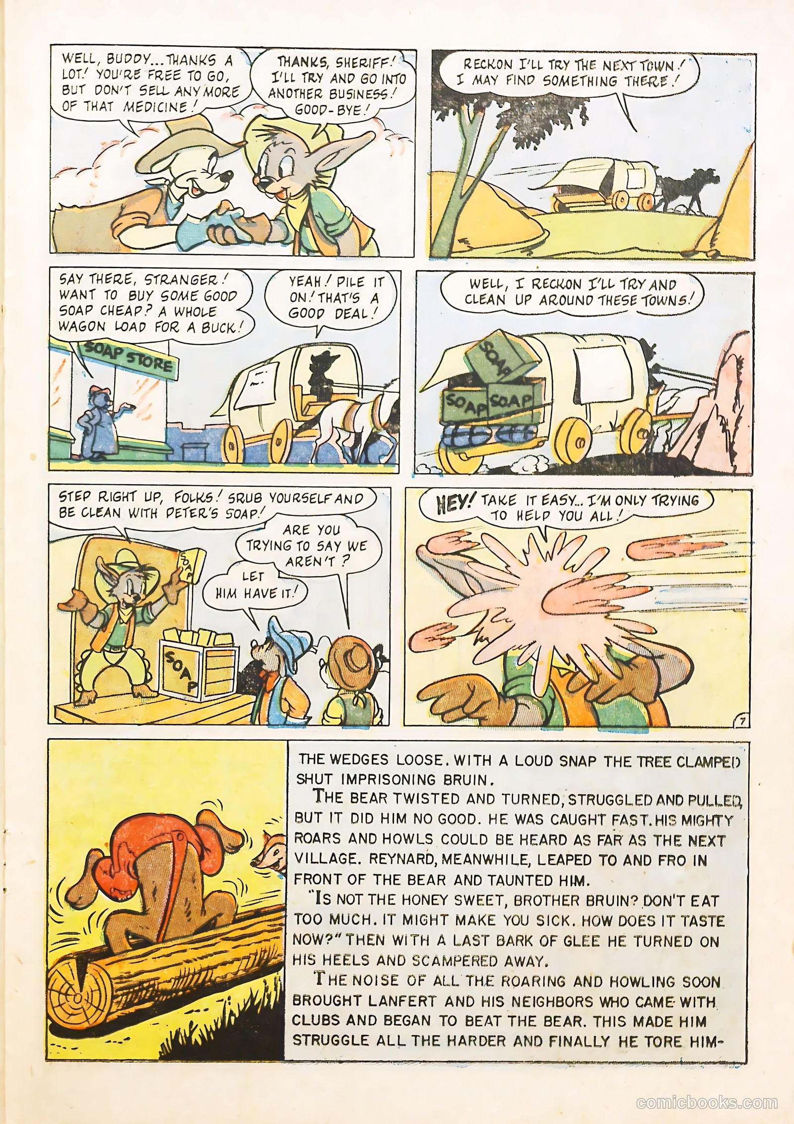 Peter Rabbit #8 (1950) — page 23 of 36