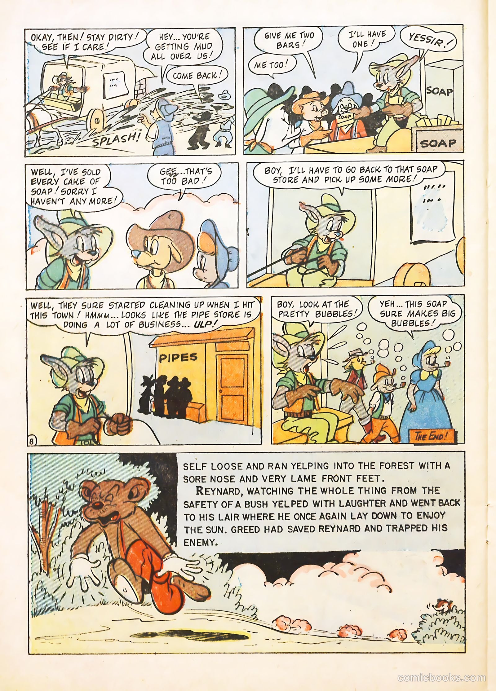 Peter Rabbit #8 (1950) — page 24 of 36