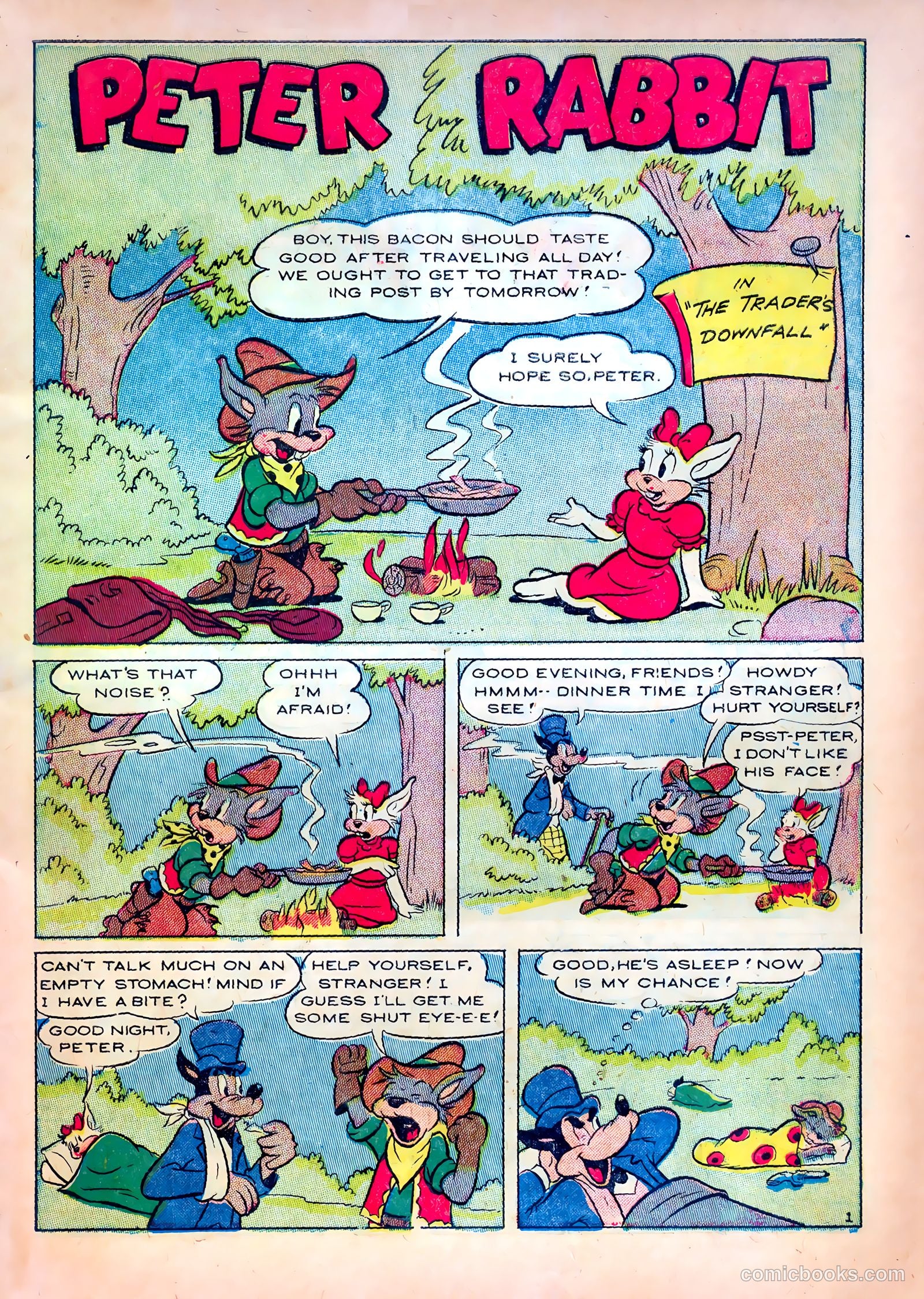 Peter Rabbit #9 (1951) — page 3 of 36