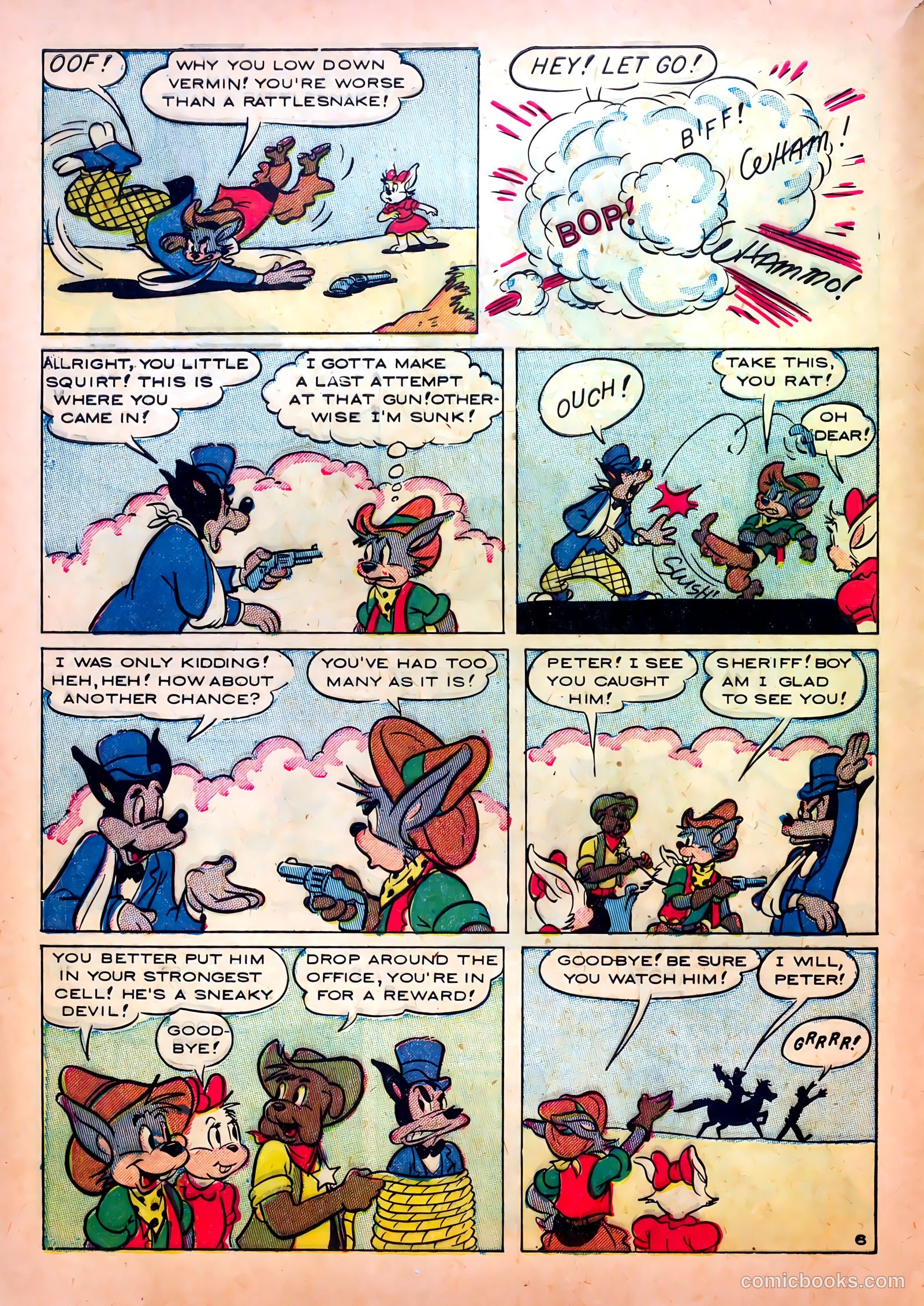 Peter Rabbit #9 (1951) — page 8 of 36