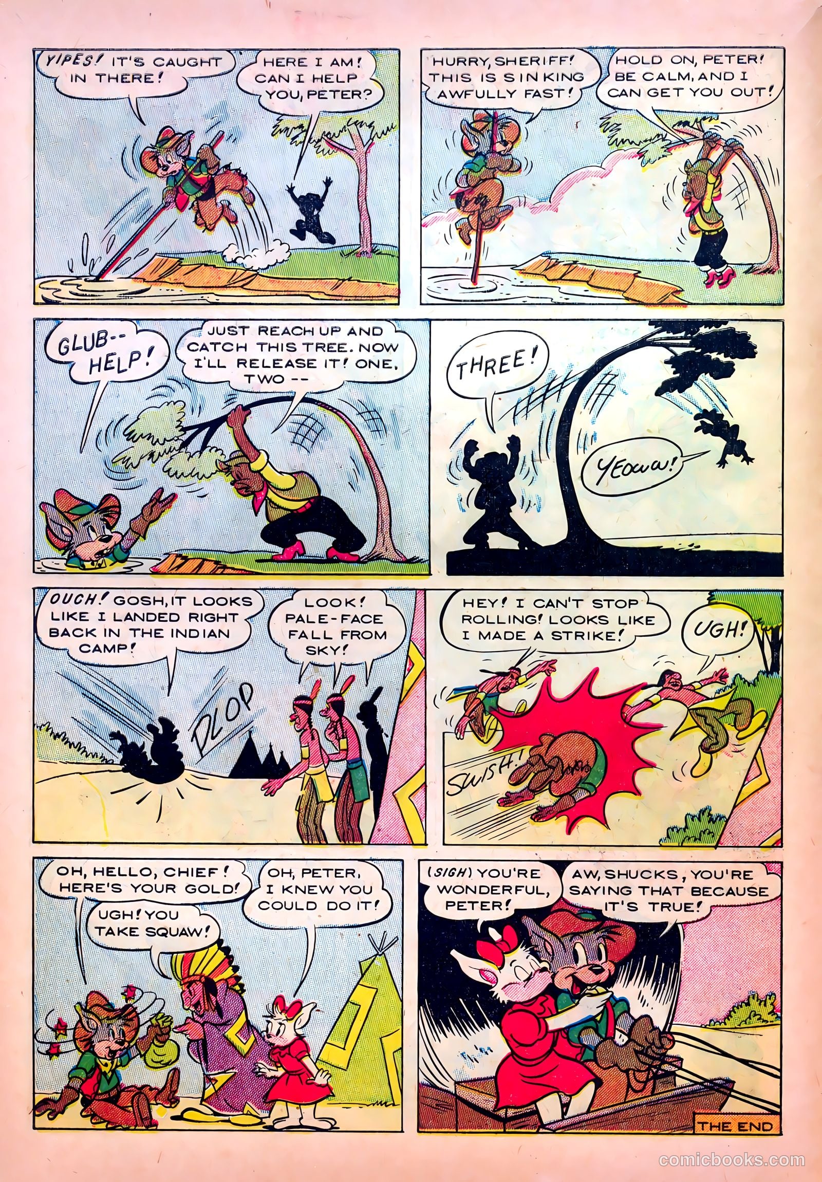 Peter Rabbit #9 (1951) — page 10 of 36