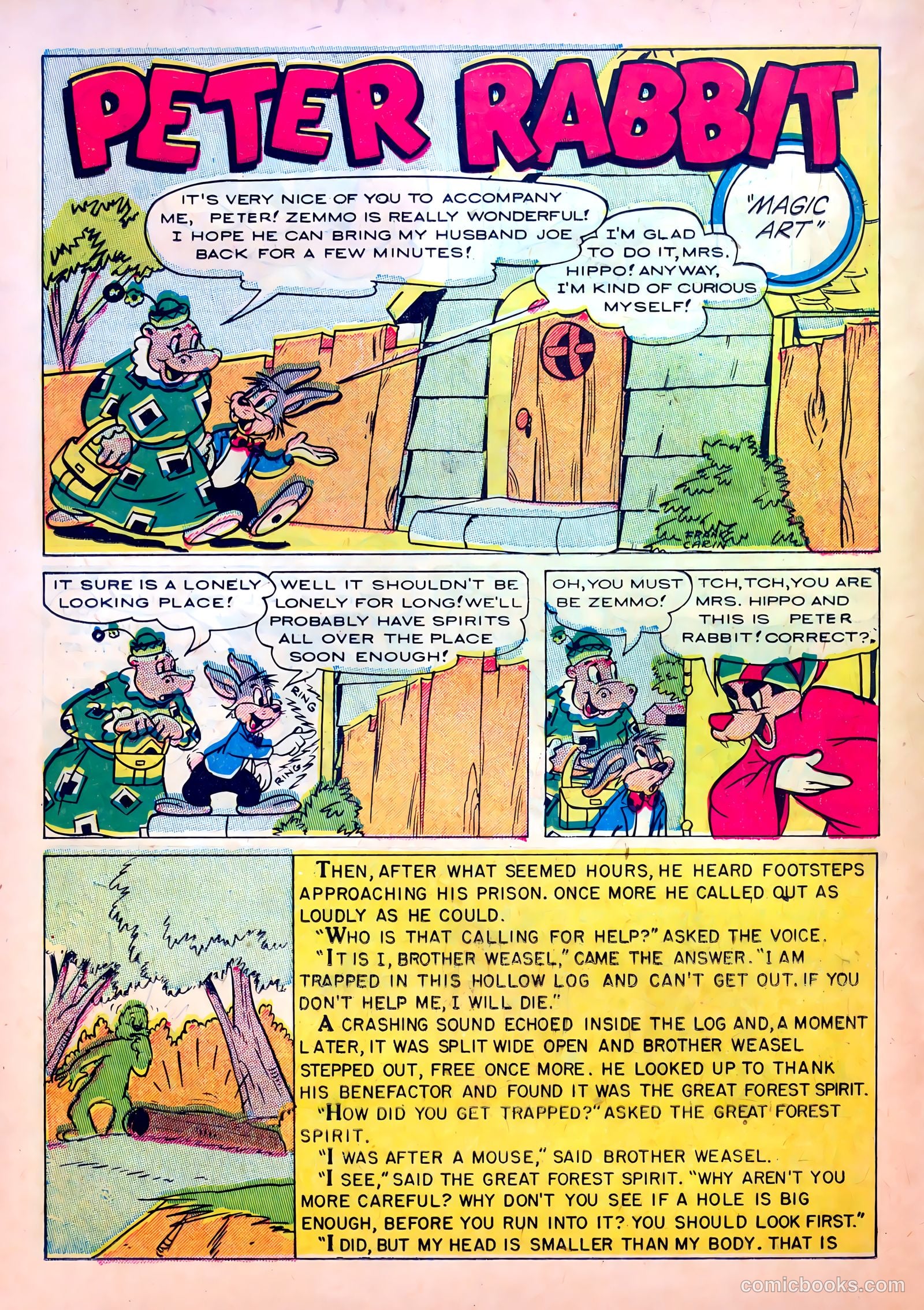 Peter Rabbit #9 (1951) — page 18 of 36