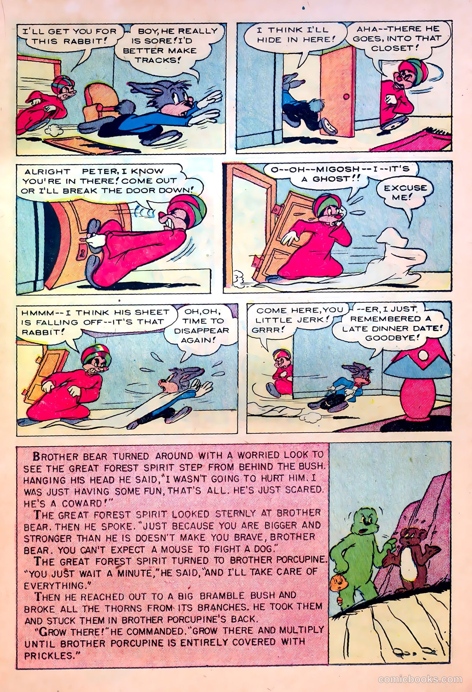 Peter Rabbit #9 (1951) — page 23 of 36