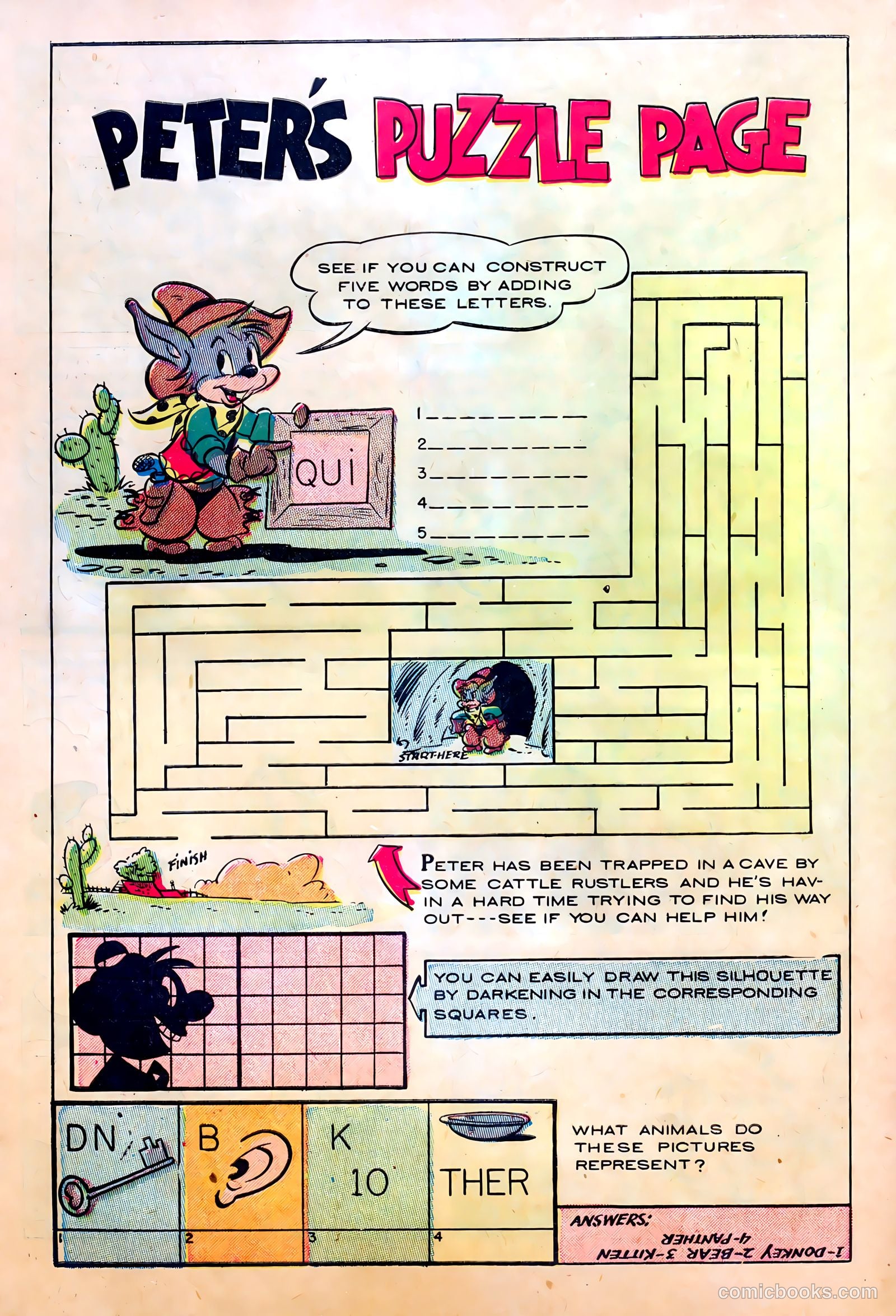 Peter Rabbit #9 (1951) — page 34 of 36