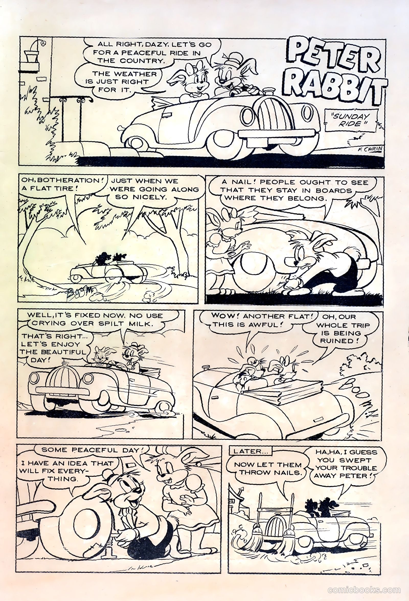 Peter Rabbit #9 (1951) — page 35 of 36