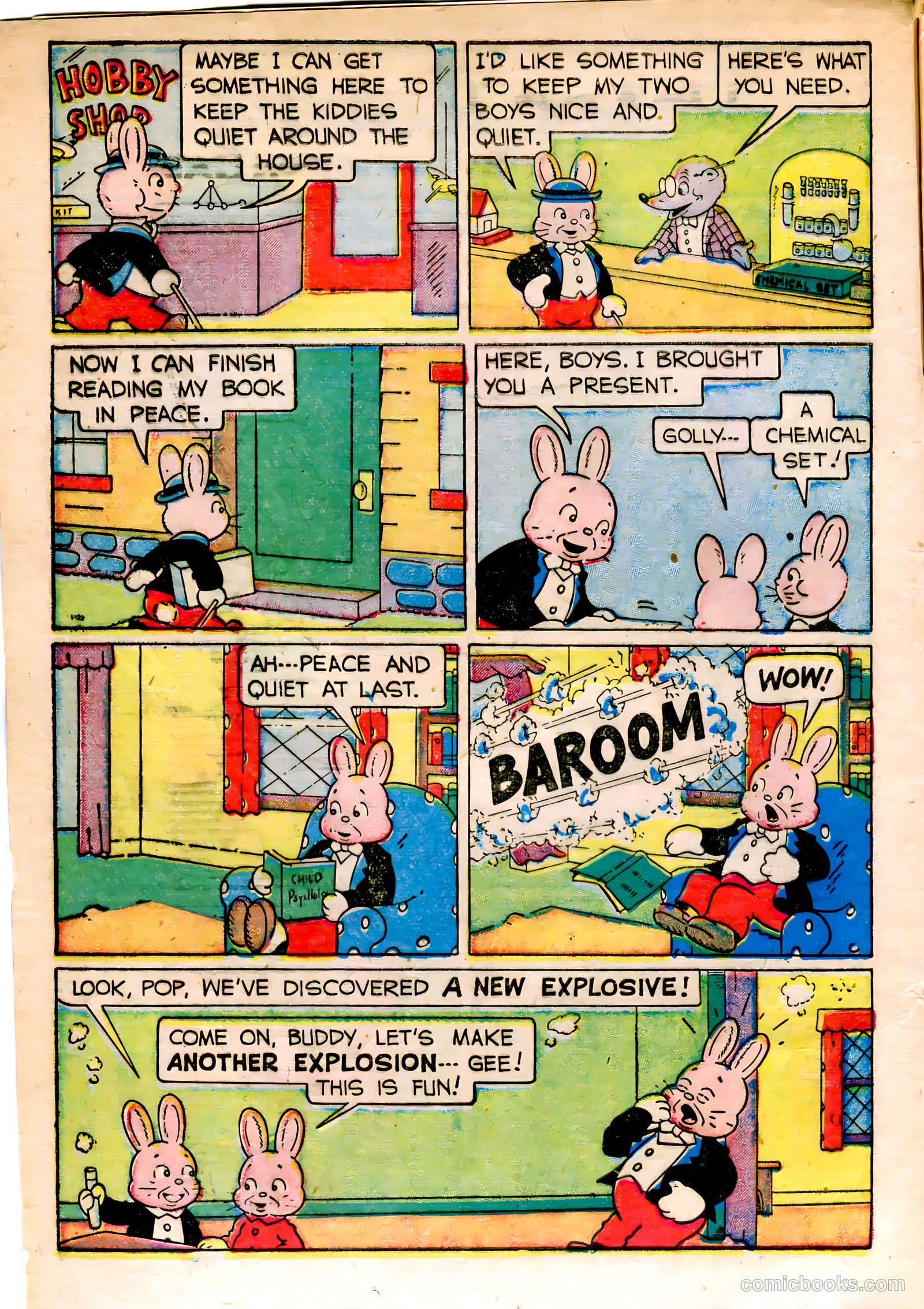 Peter Rabbit Comics #5 (1949) — page 4 of 36
