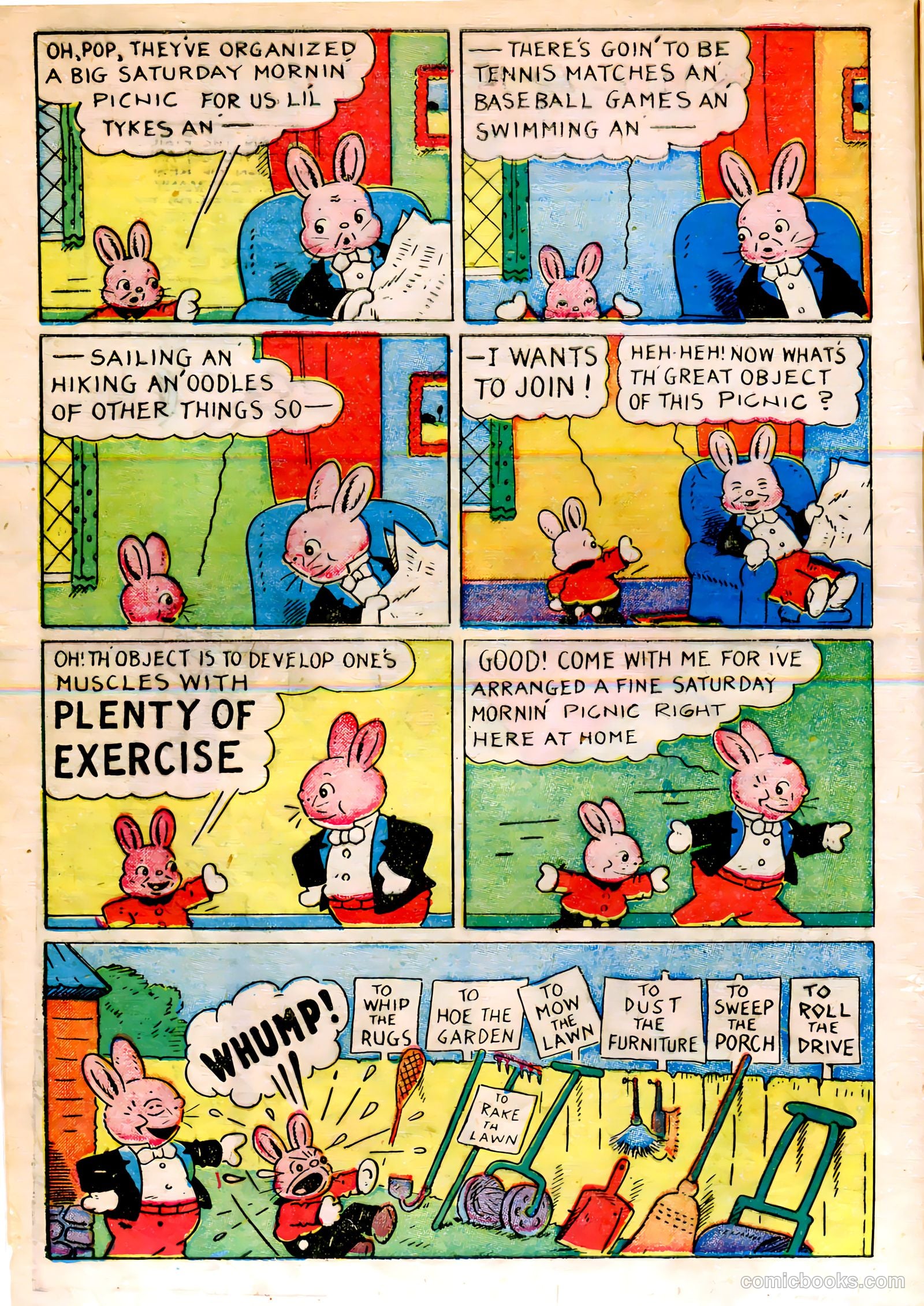 Peter Rabbit Comics #5 (1949) — page 8 of 36