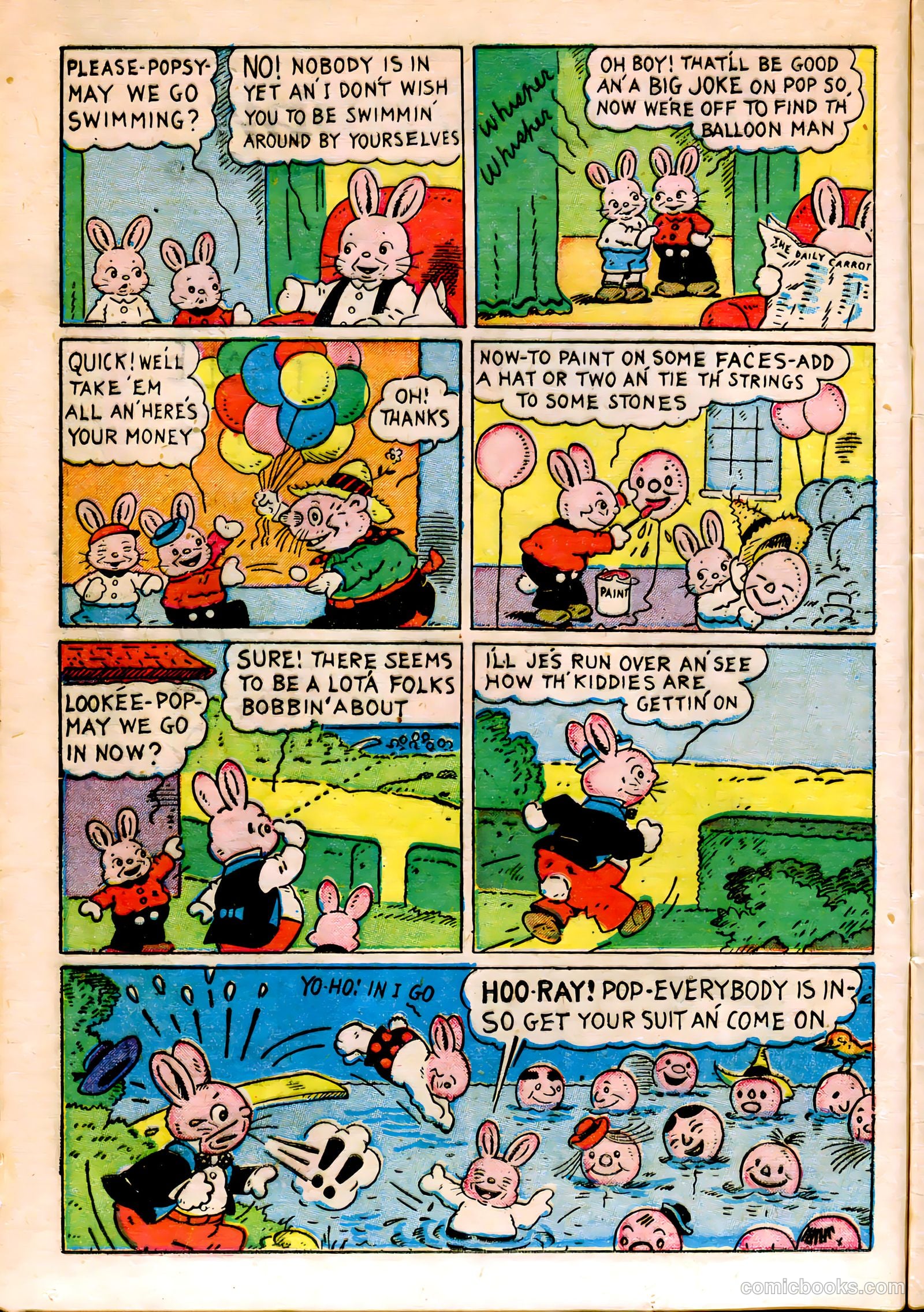 Peter Rabbit Comics #5 (1949) — page 12 of 36