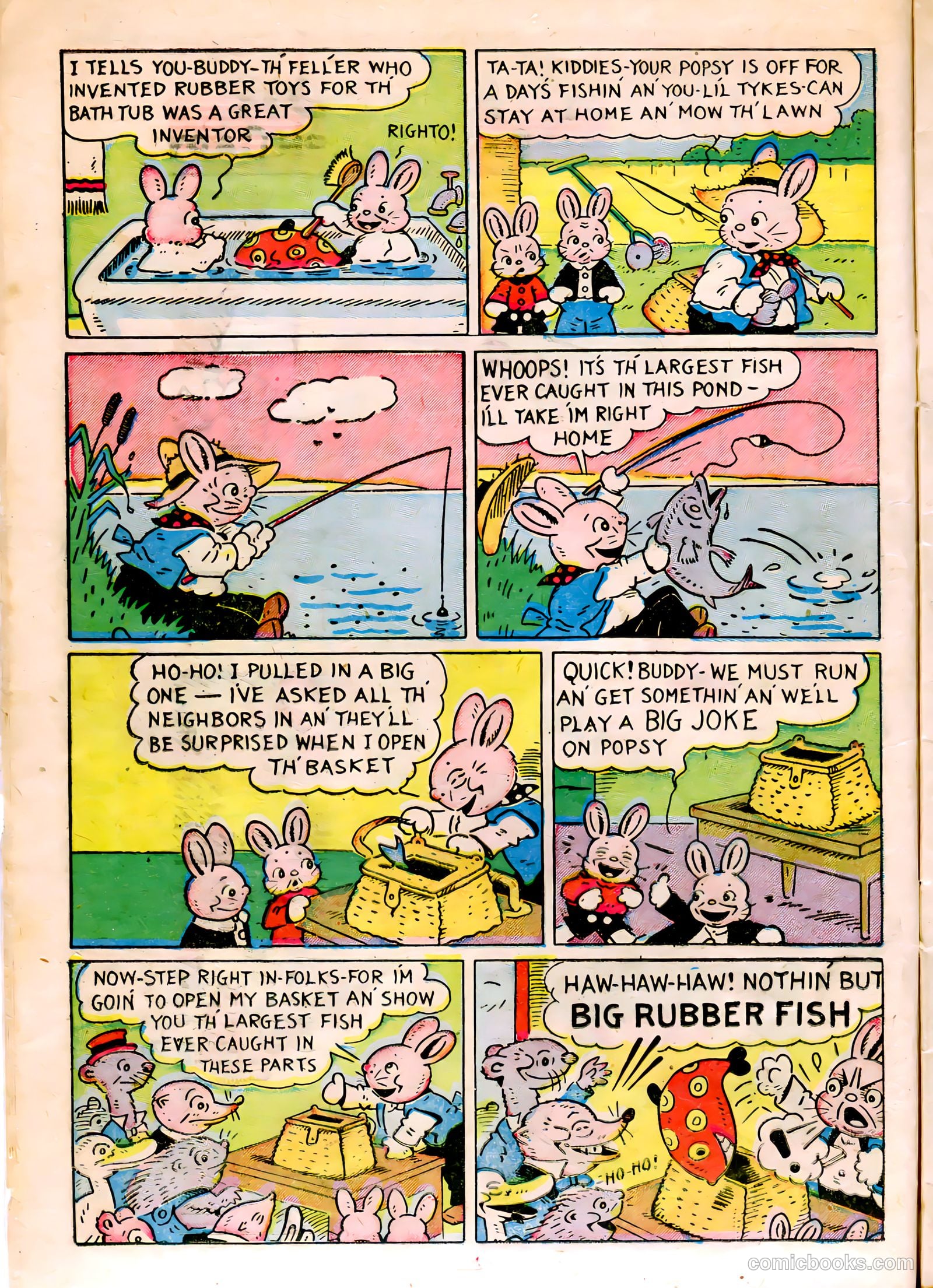 Peter Rabbit Comics #5 (1949) — page 14 of 36