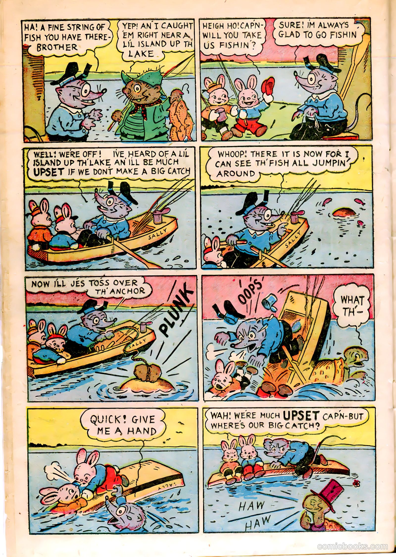 Peter Rabbit Comics #5 (1949) — page 22 of 36