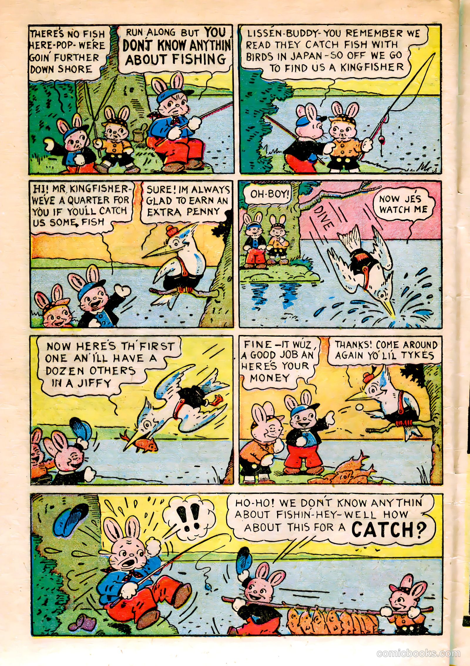 Peter Rabbit Comics #5 (1949) — page 32 of 36