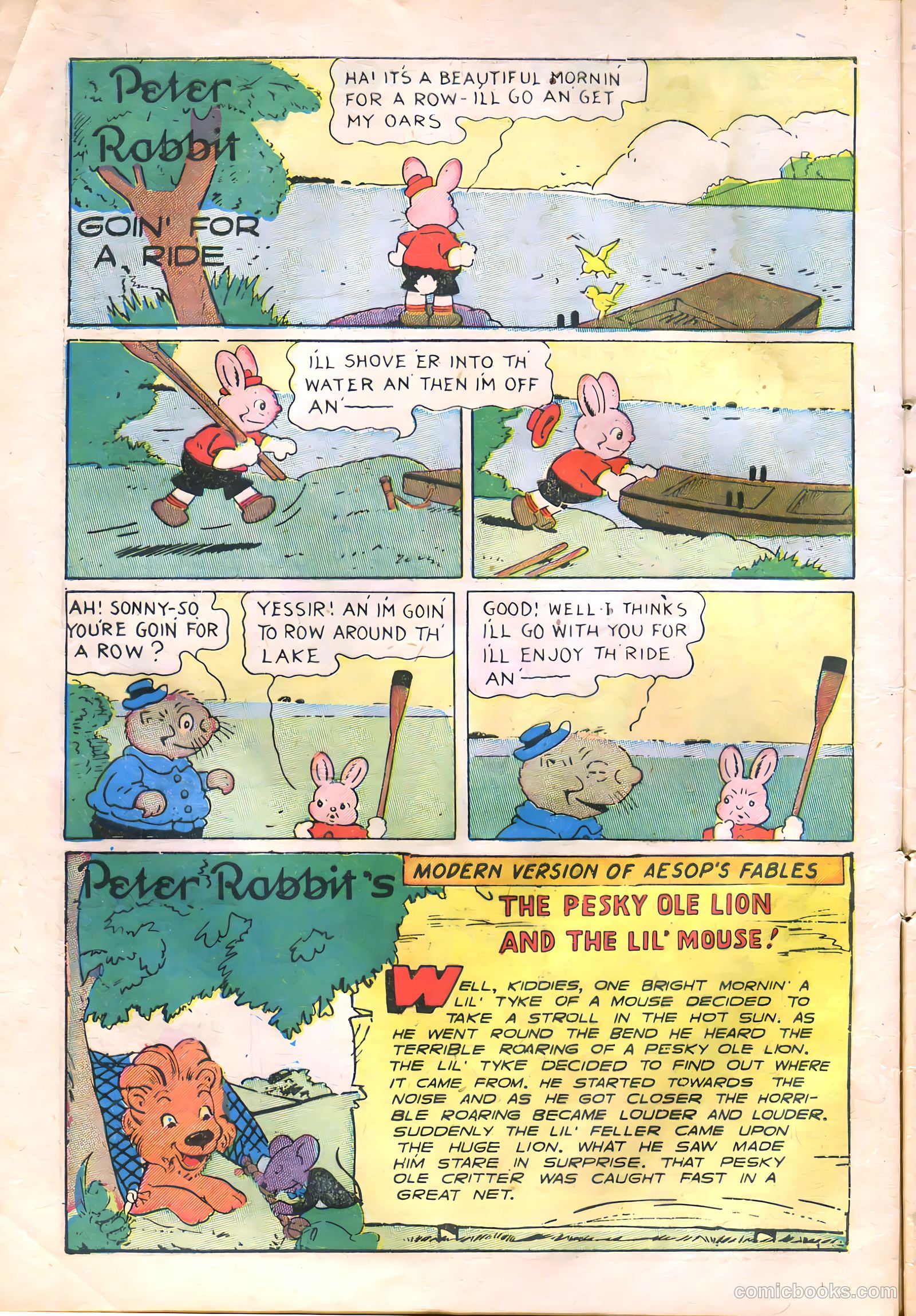 Peter Rabbit Comics #6 (1949) — page 4 of 36