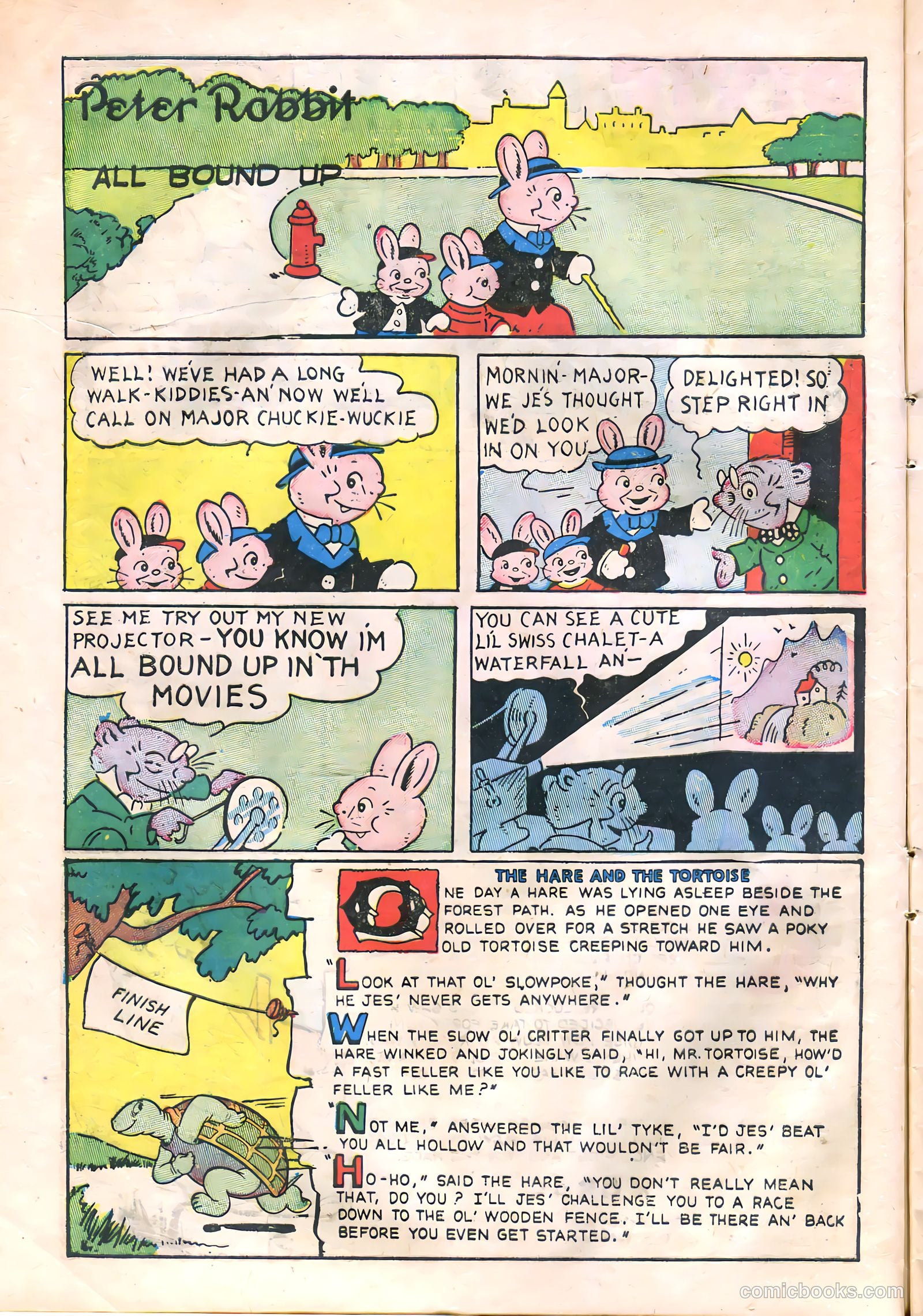 Peter Rabbit Comics #6 (1949) — page 8 of 36