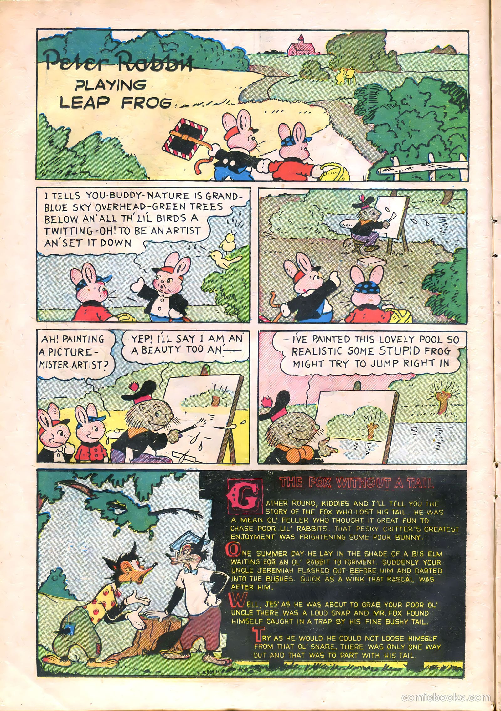 Peter Rabbit Comics #6 (1949) — page 12 of 36