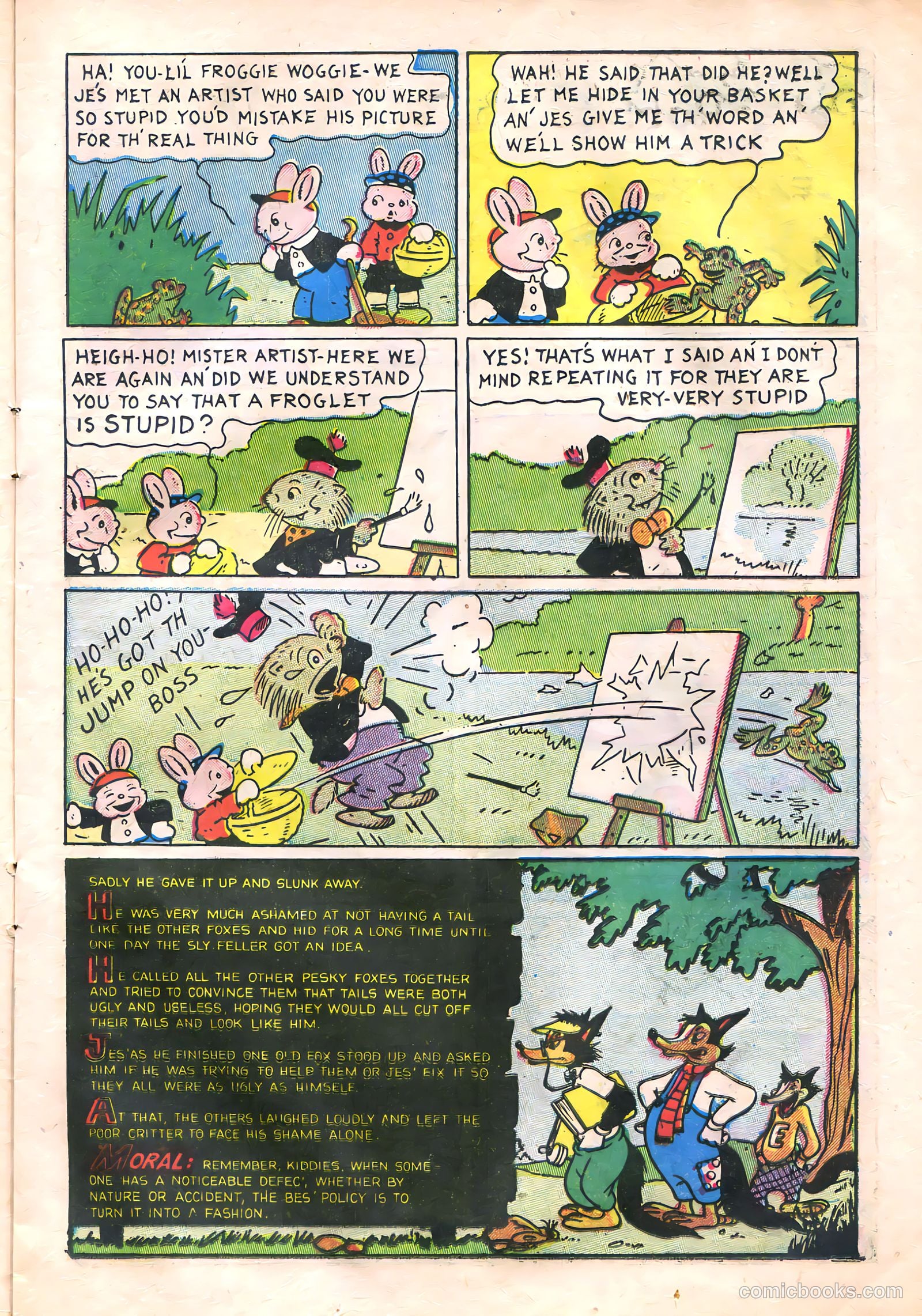 Peter Rabbit Comics #6 (1949) — page 13 of 36