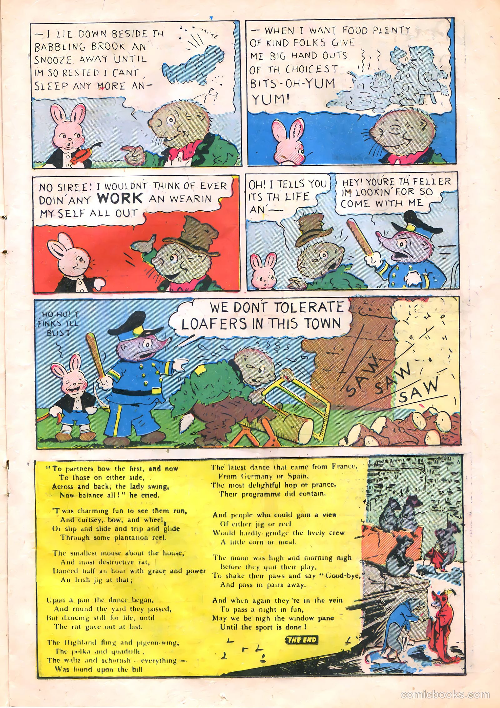 Peter Rabbit Comics #6 (1949) — page 17 of 36