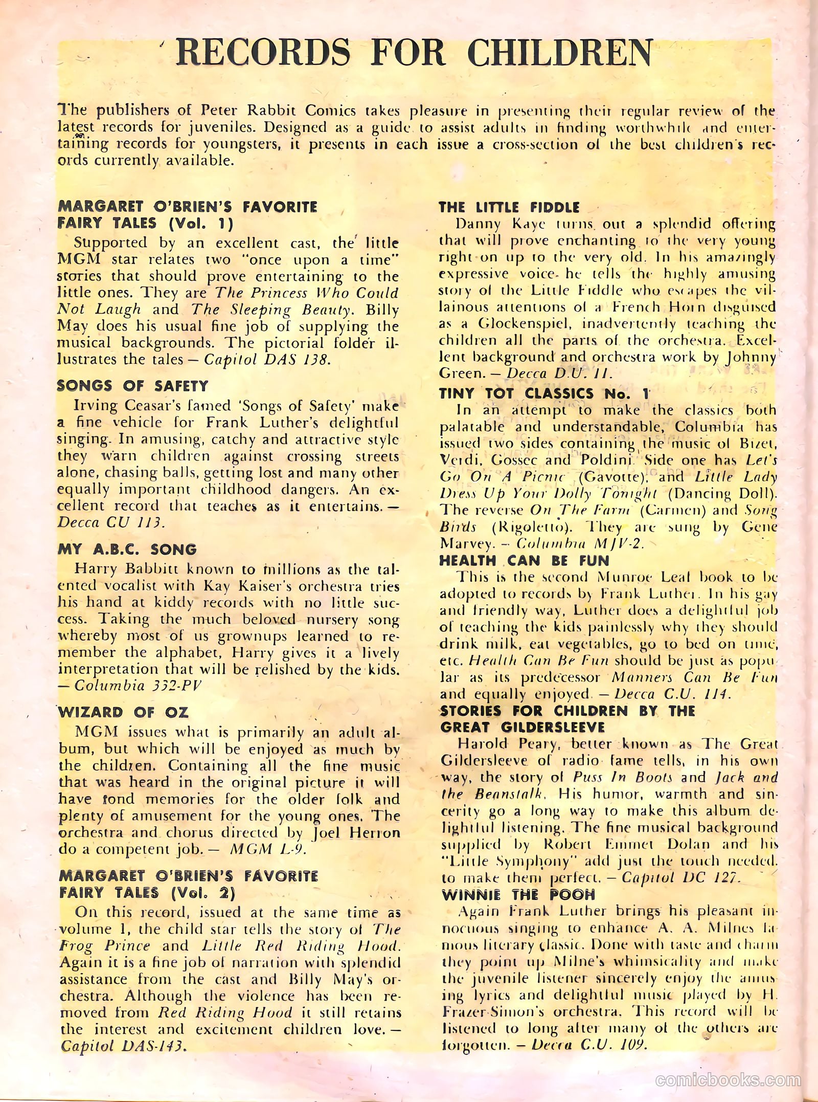 Peter Rabbit Comics #6 (1949) — page 20 of 36