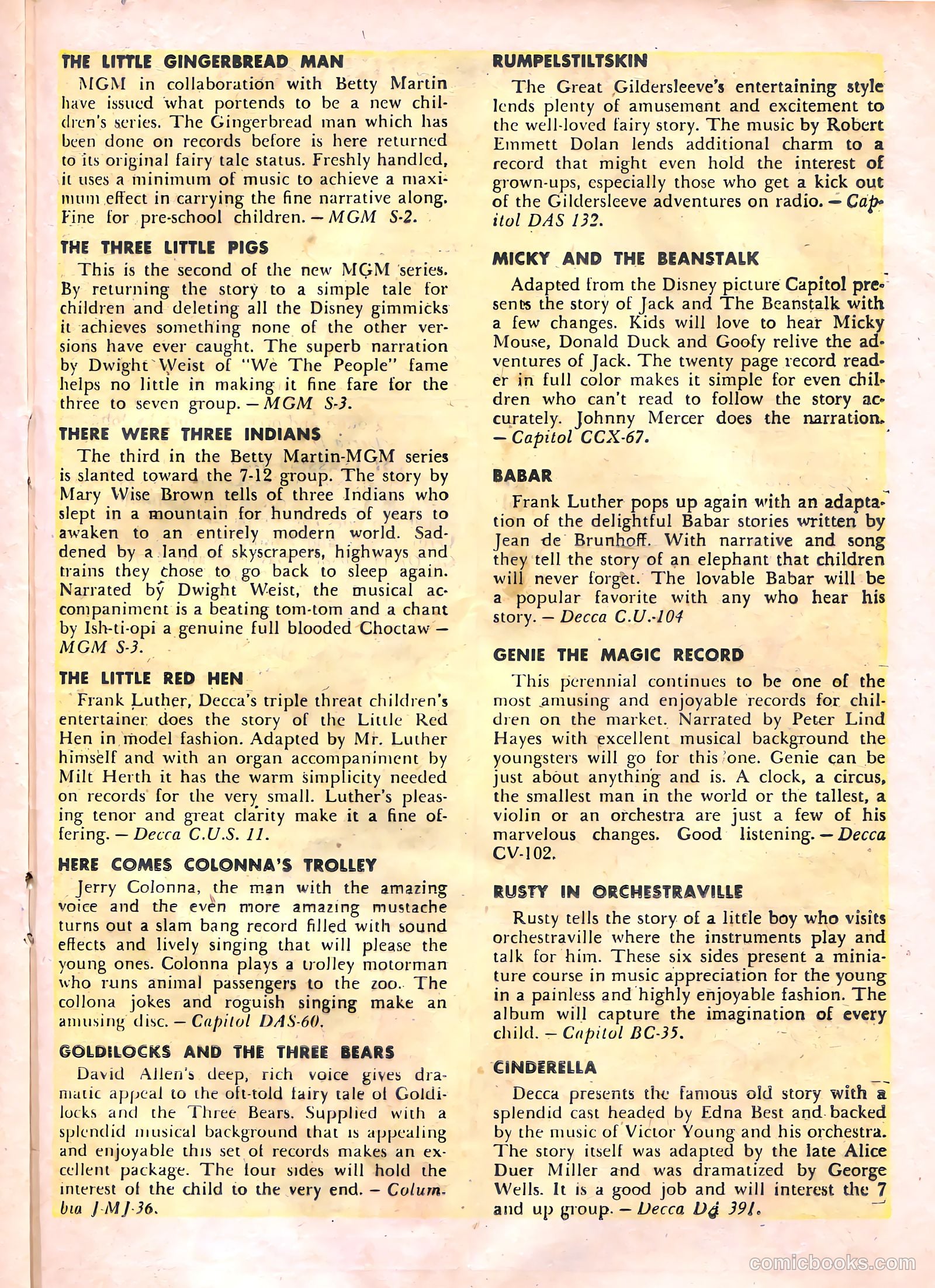 Peter Rabbit Comics #6 (1949) — page 21 of 36