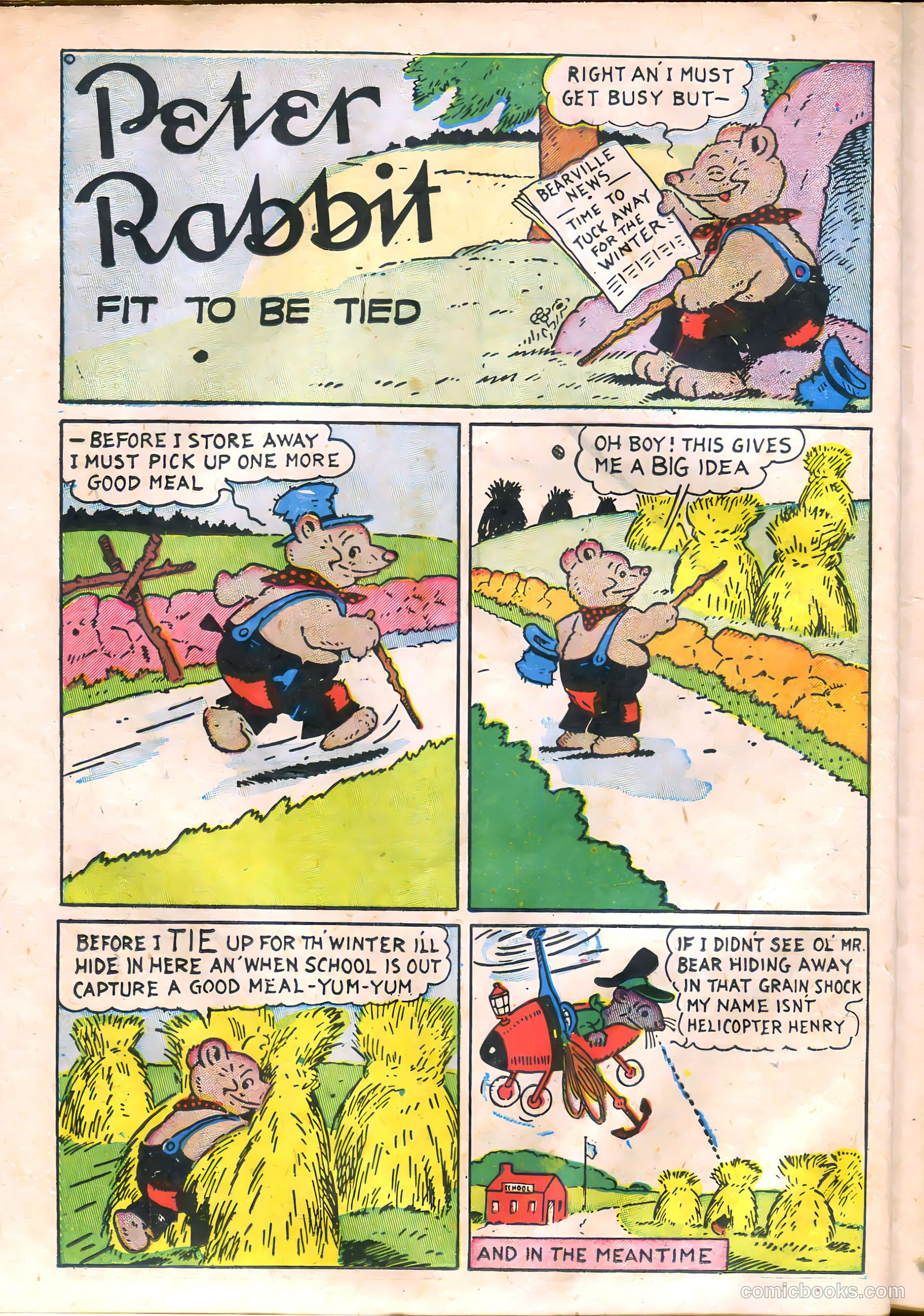 Peter Rabbit Comics #6 (1949) — page 22 of 36