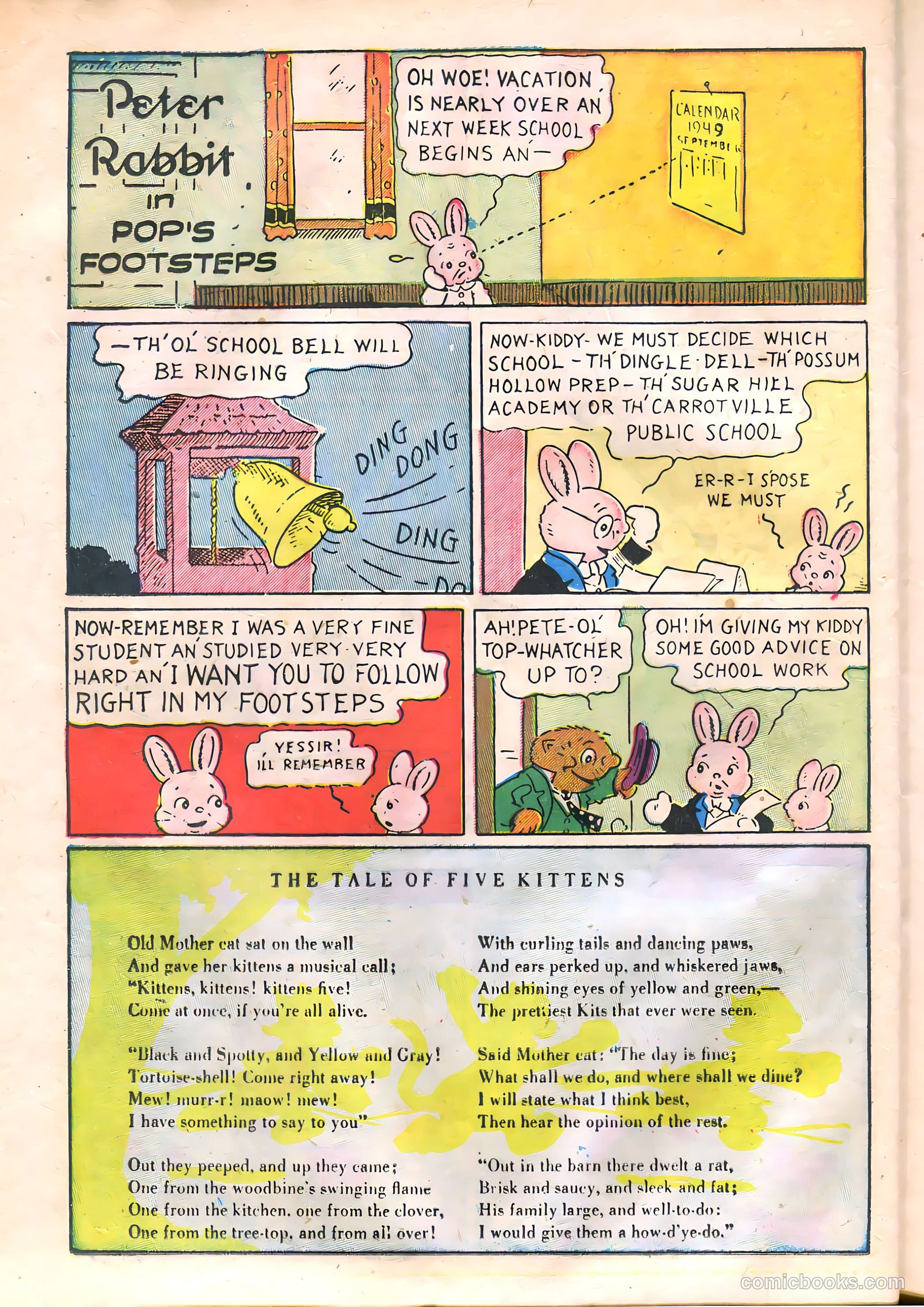 Peter Rabbit Comics #6 (1949) — page 24 of 36