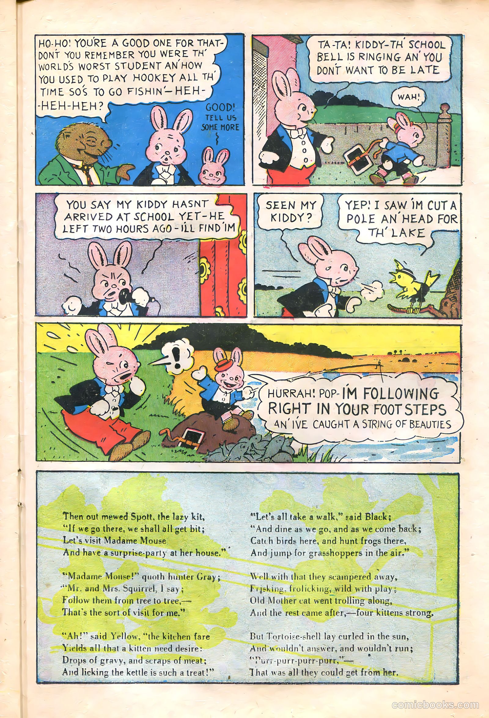 Peter Rabbit Comics #6 (1949) — page 25 of 36