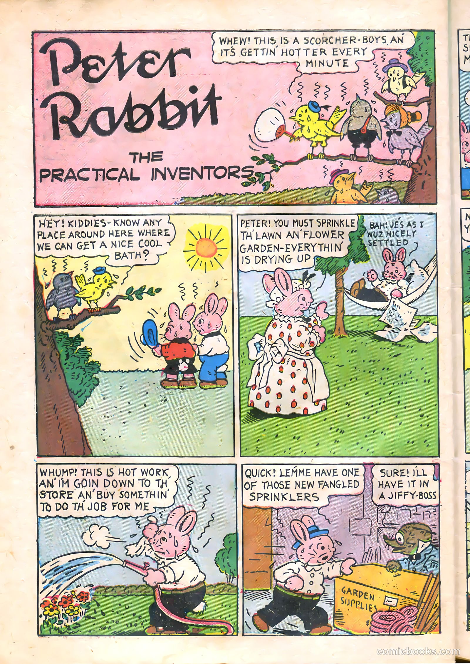 Peter Rabbit Comics #6 (1949) — page 30 of 36