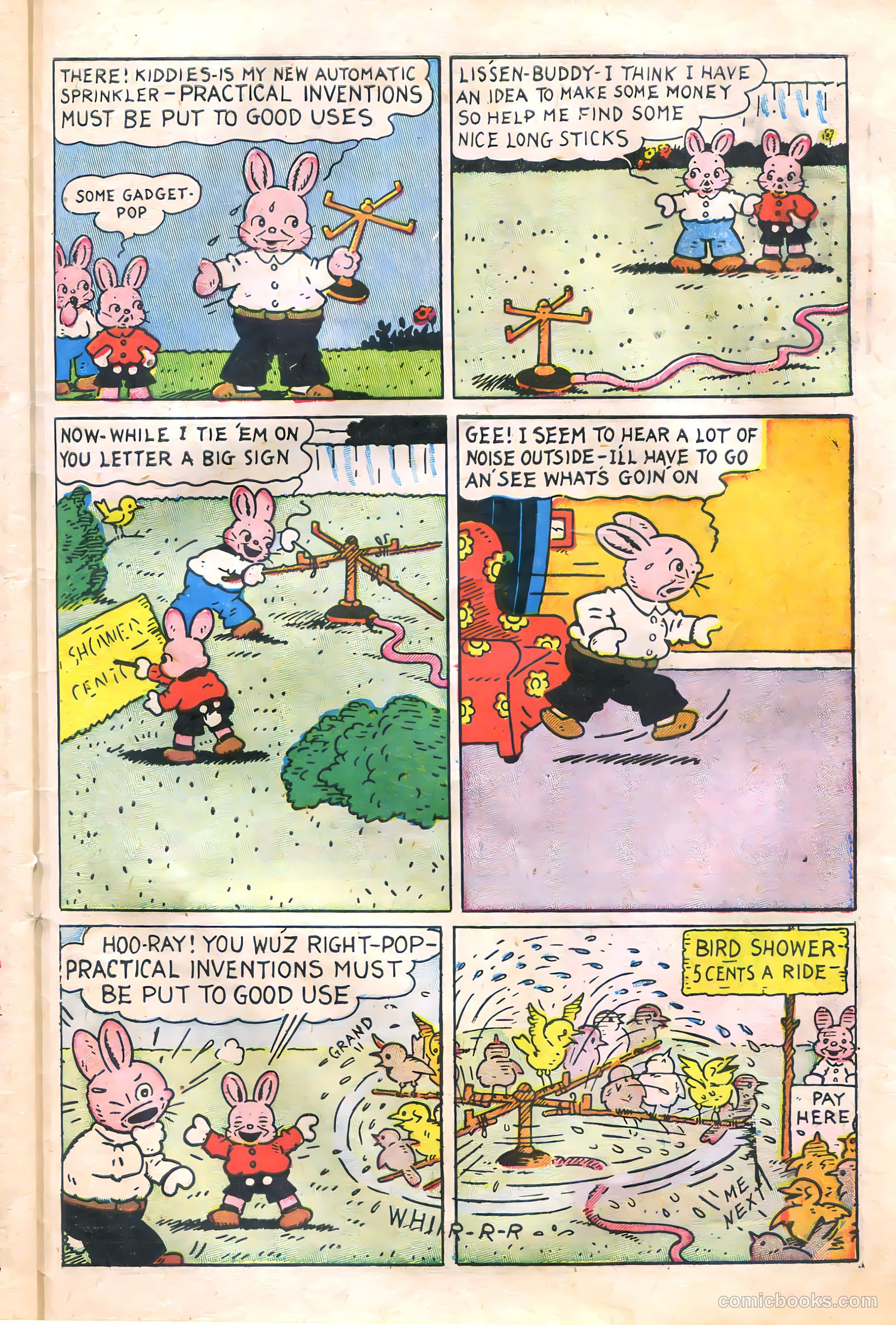 Peter Rabbit Comics #6 (1949) — page 31 of 36