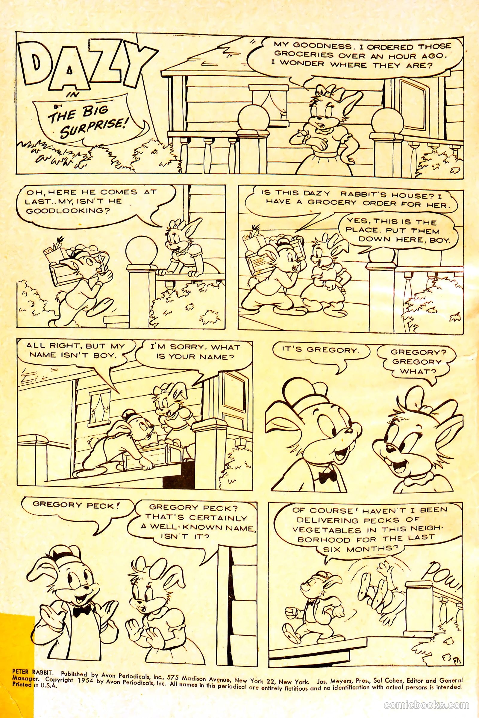 Peter Rabbit Jumbo Book #1 (1954) — page 2 of 51