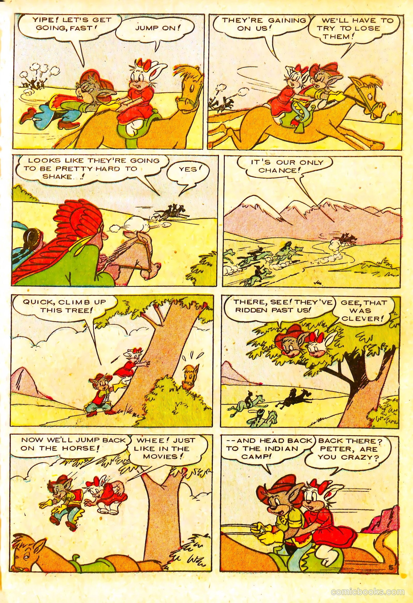Peter Rabbit Jumbo Book #1 (1954) — page 7 of 51