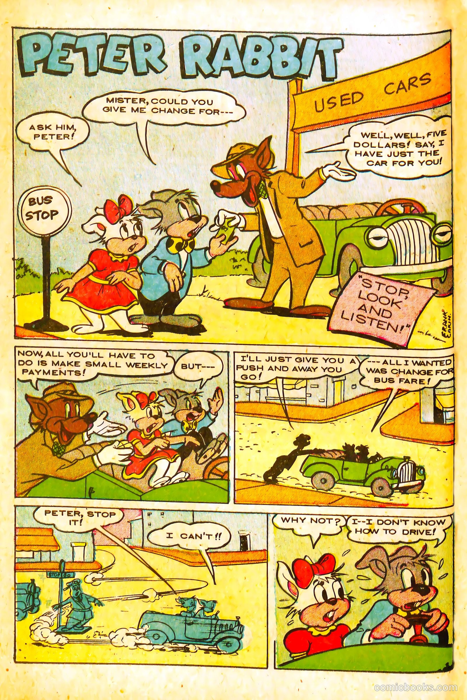 Peter Rabbit Jumbo Book #1 (1954) — page 26 of 51