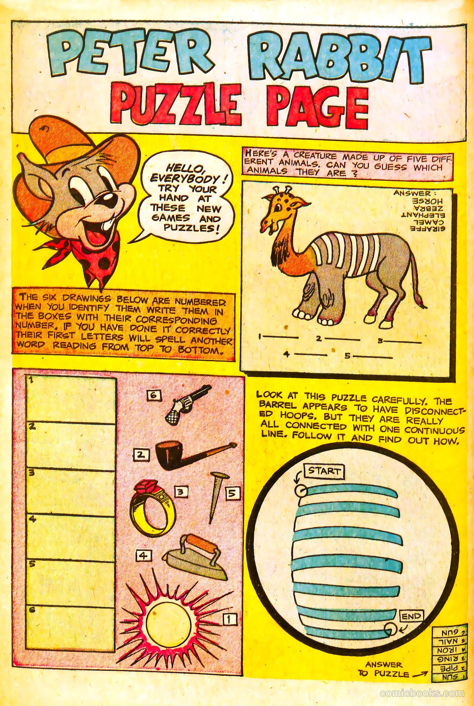 Peter Rabbit Jumbo Book #1 (1954) — page 34 of 51