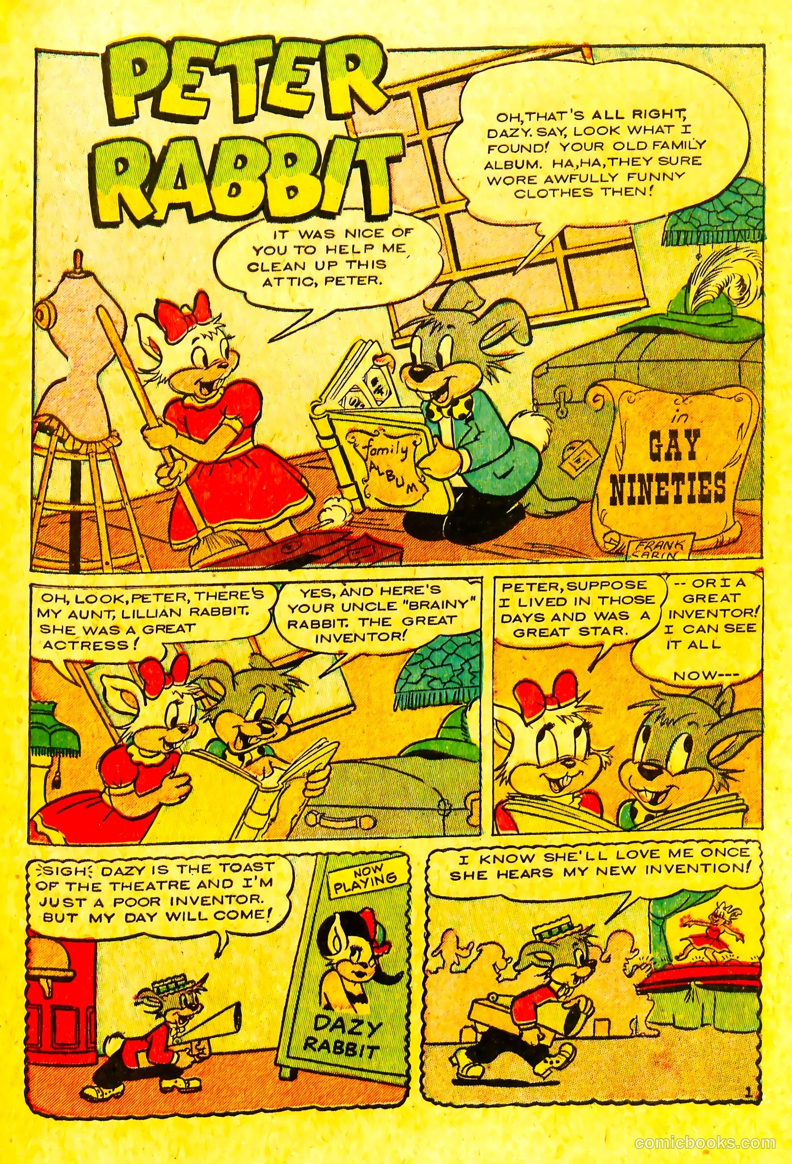 Peter Rabbit's Easter Parade #1 (1952) — page 2 of 67