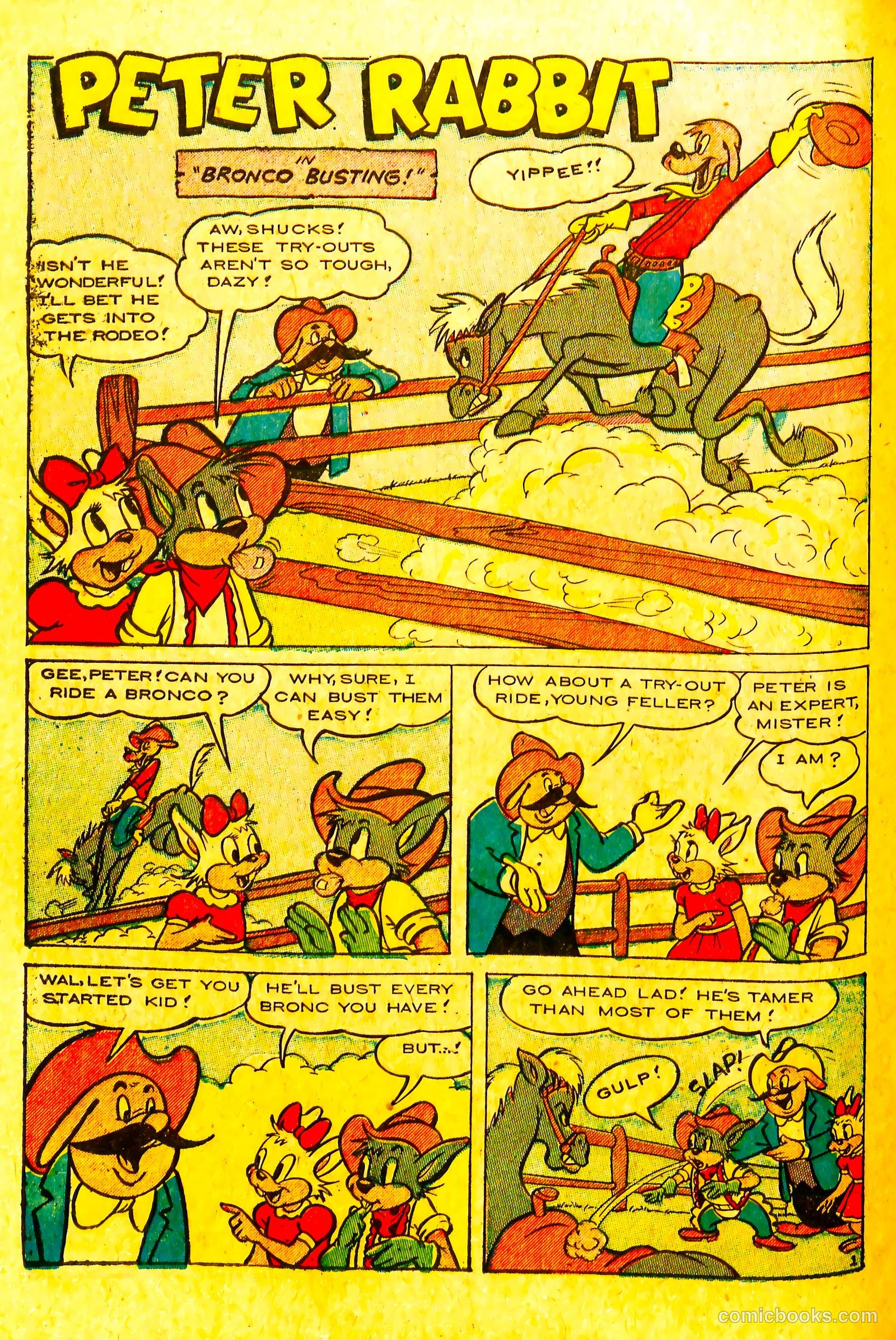 Peter Rabbit's Easter Parade #1 (1952) — page 25 of 67